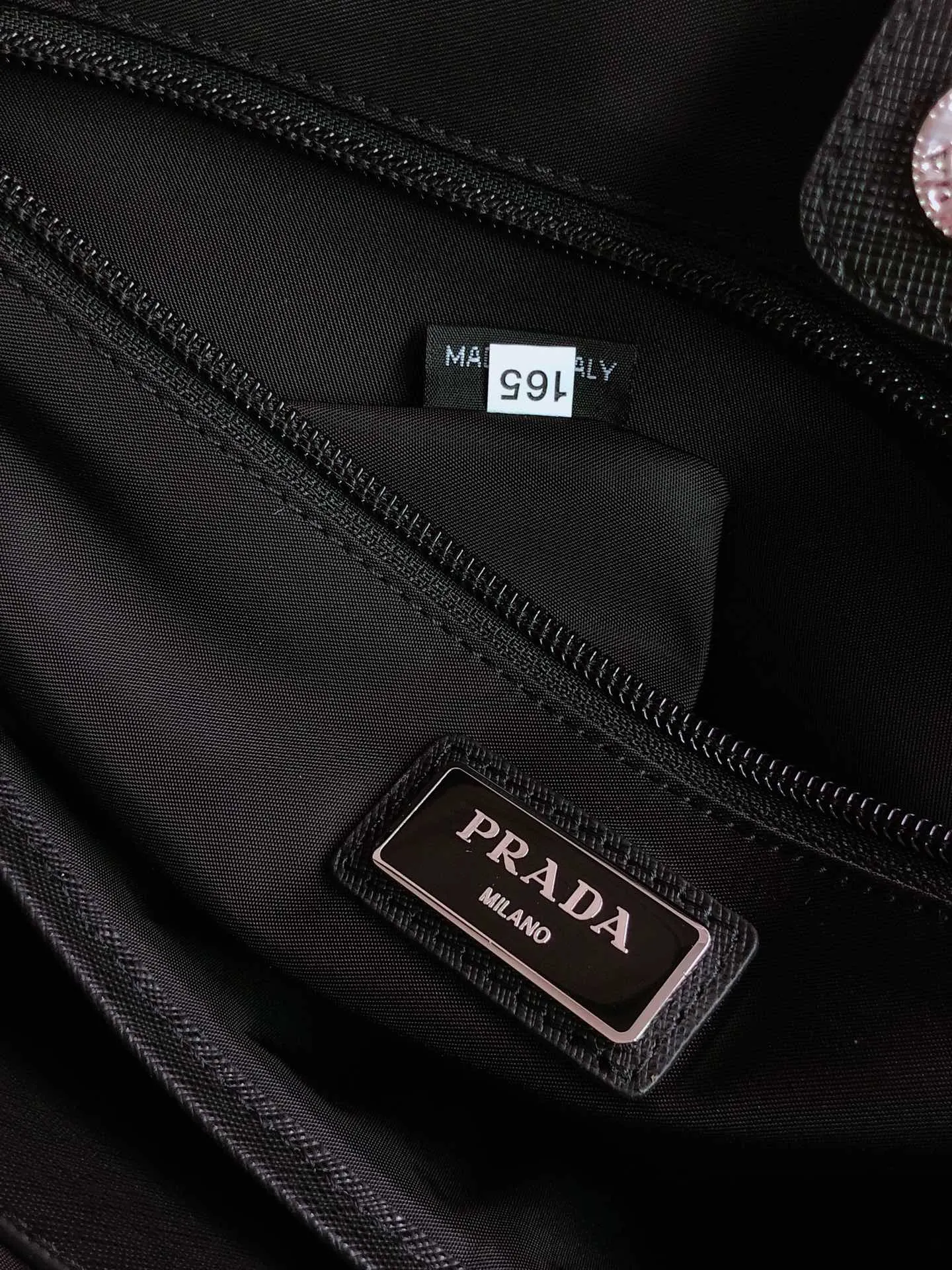 Prada Top Handle Bag Commuter Leather