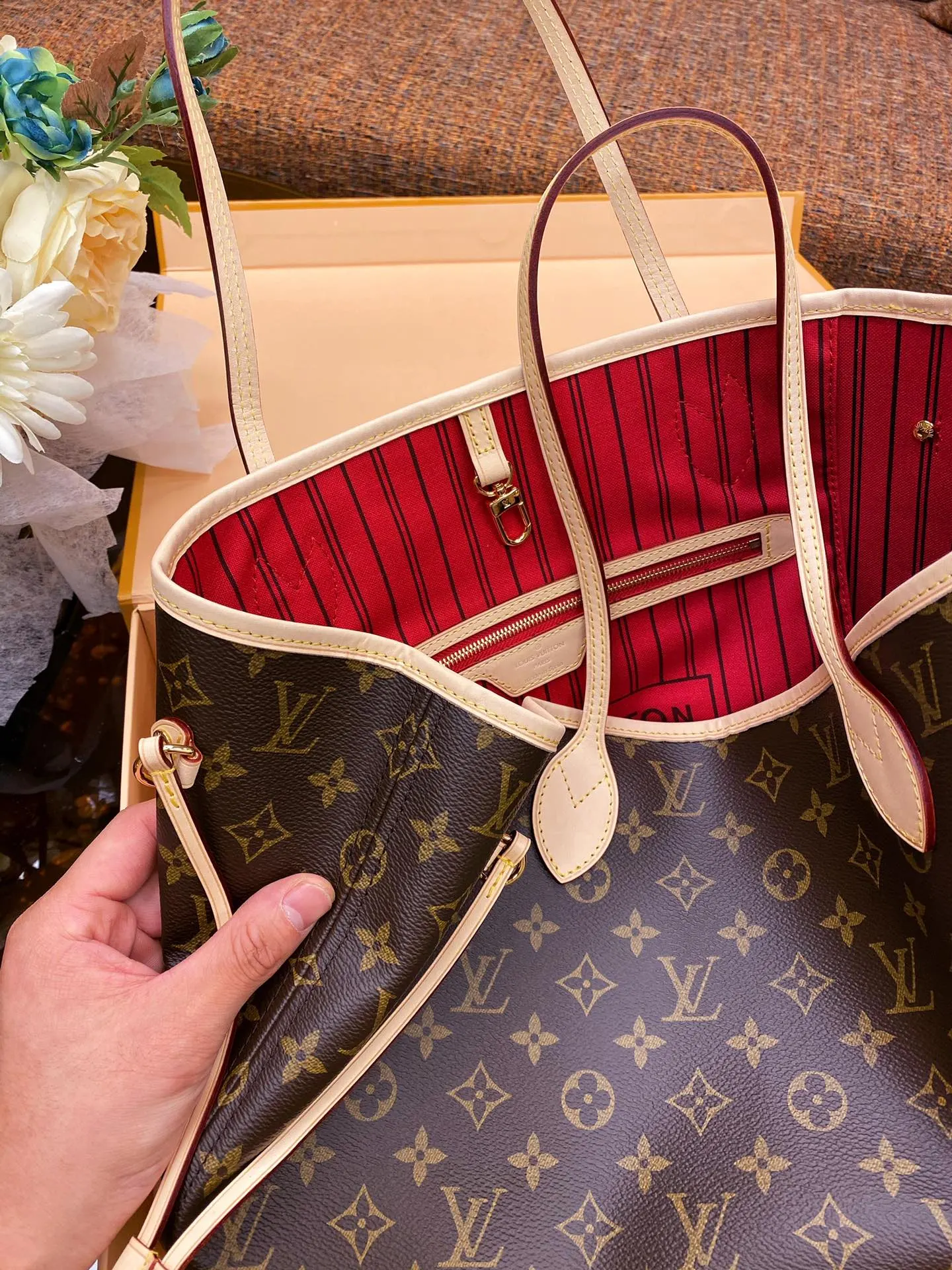 Neverfull 旅行袋 大容量旅行款