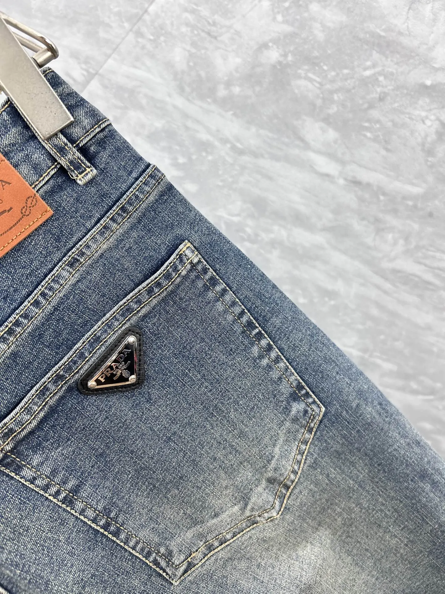 Prada Denim Jeans Relaxed Fit Pants
