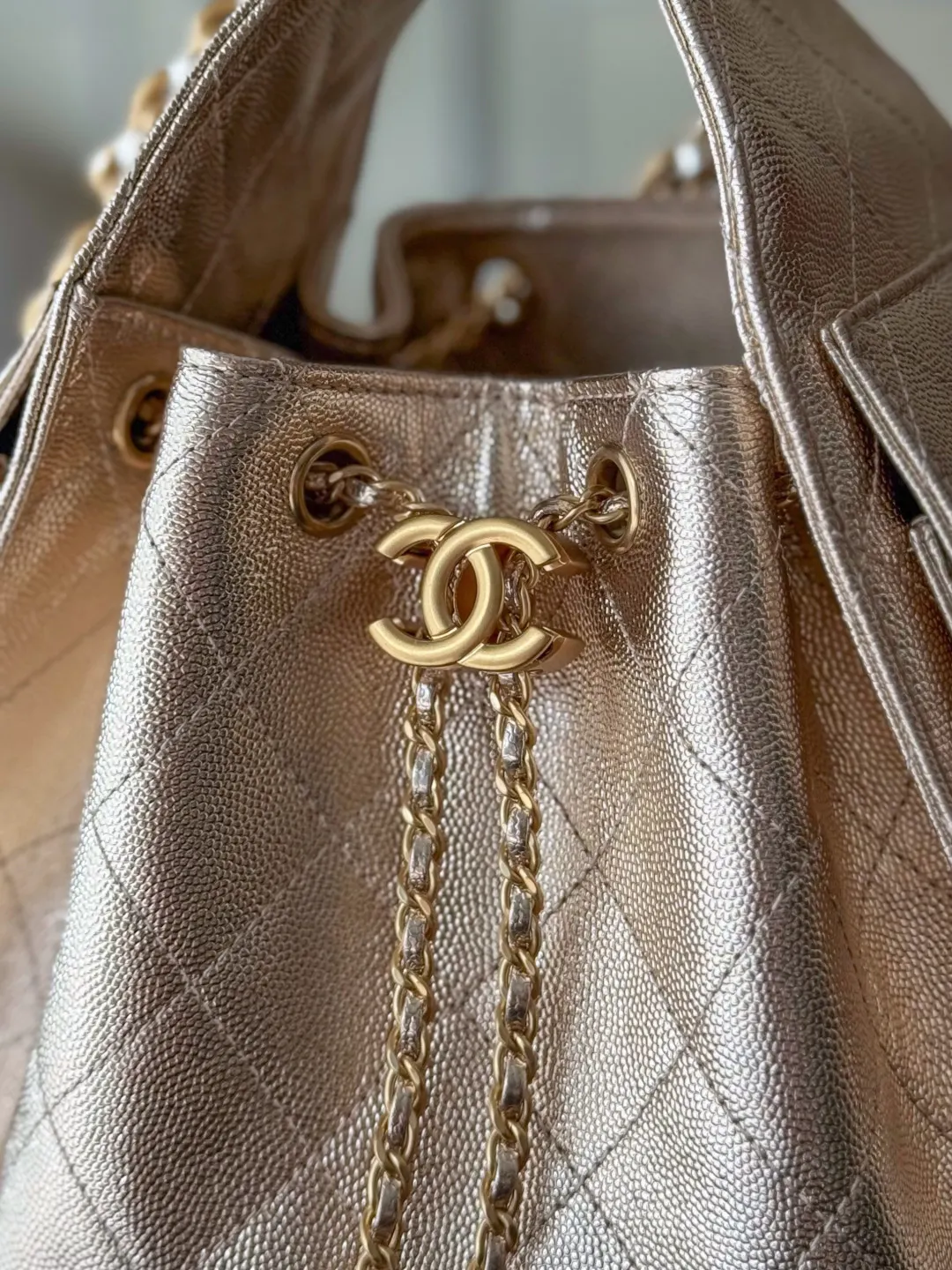 CHANEL Hobo 背景～区别于市场普通货 法国 腋下包 复古腋下背款