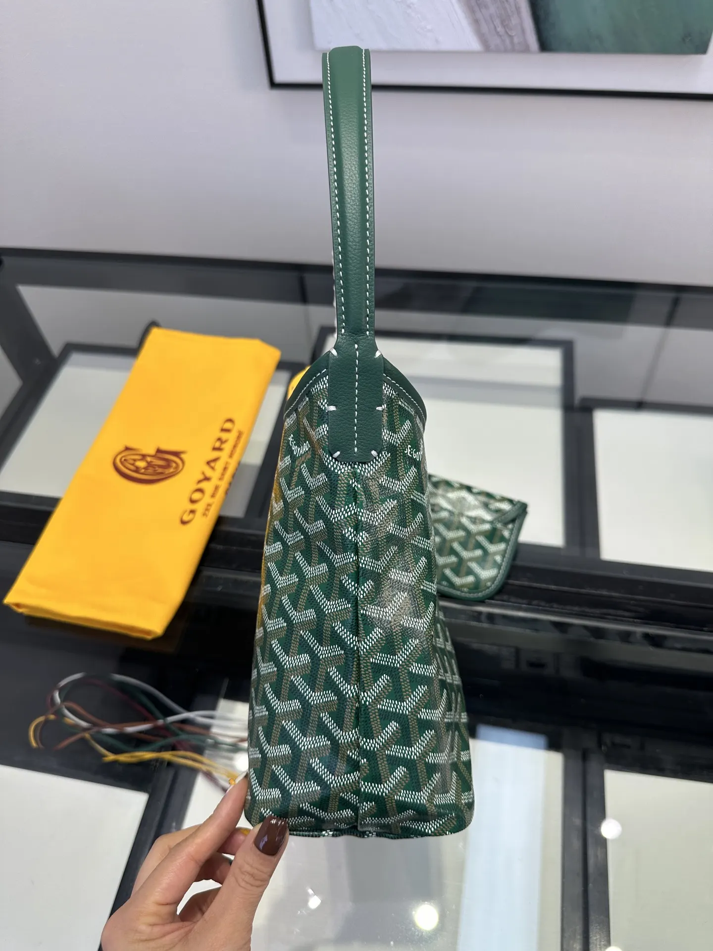 Goyard Hobo 绿色 托特包 大容量托特款