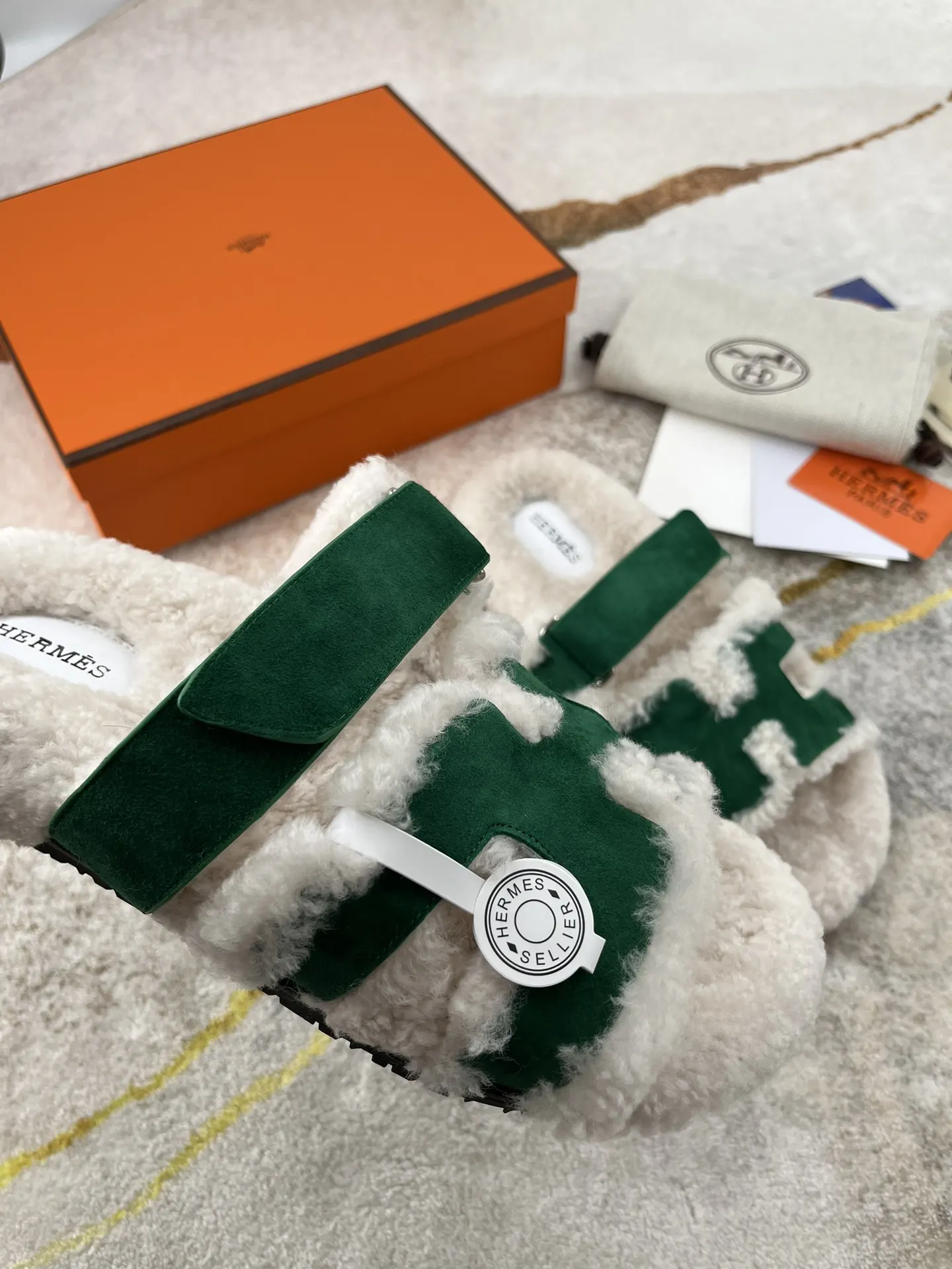 Hermès 最新 拖鞋 舒适