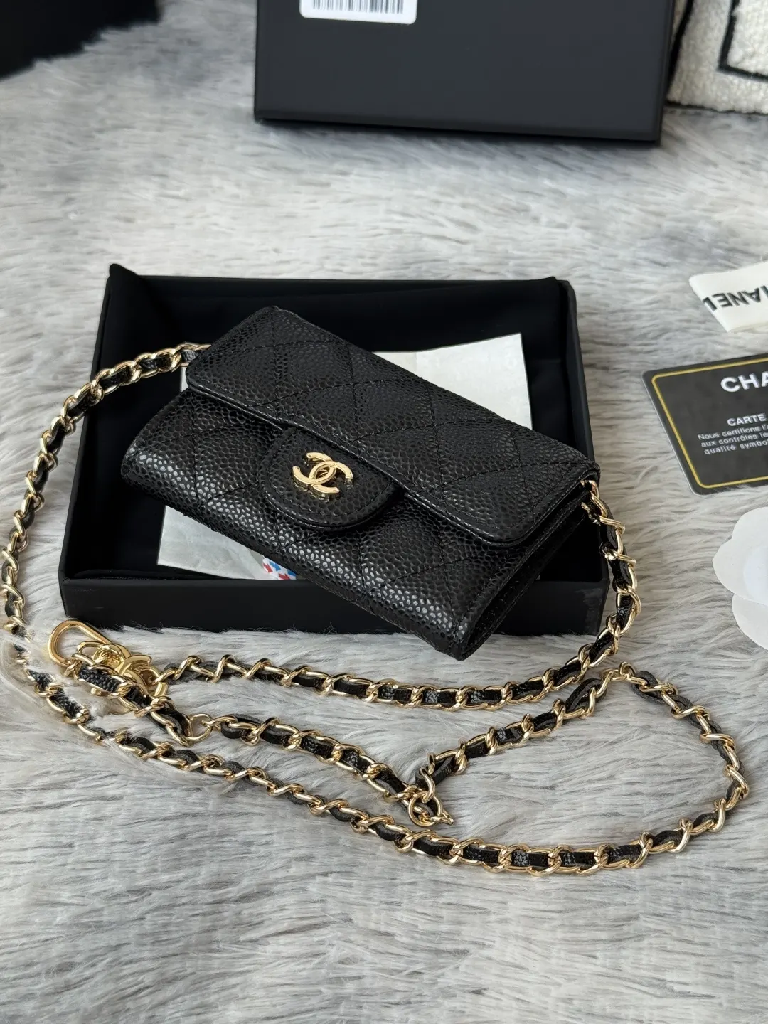 CHANEL 牛皮 腰包 休閒腰包款