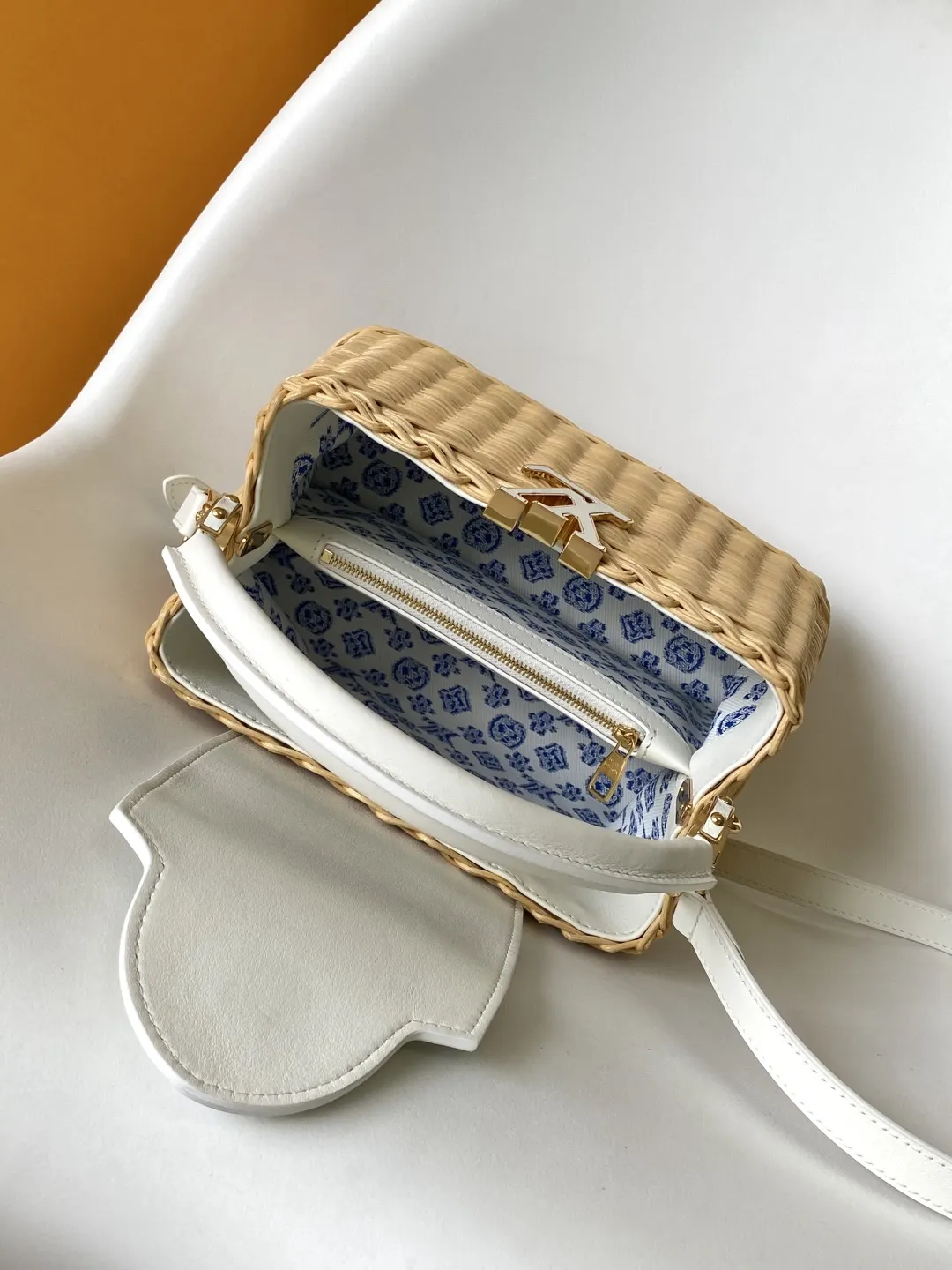 Louis Vuitton Black Brown Organizer Pouch Travel Leather