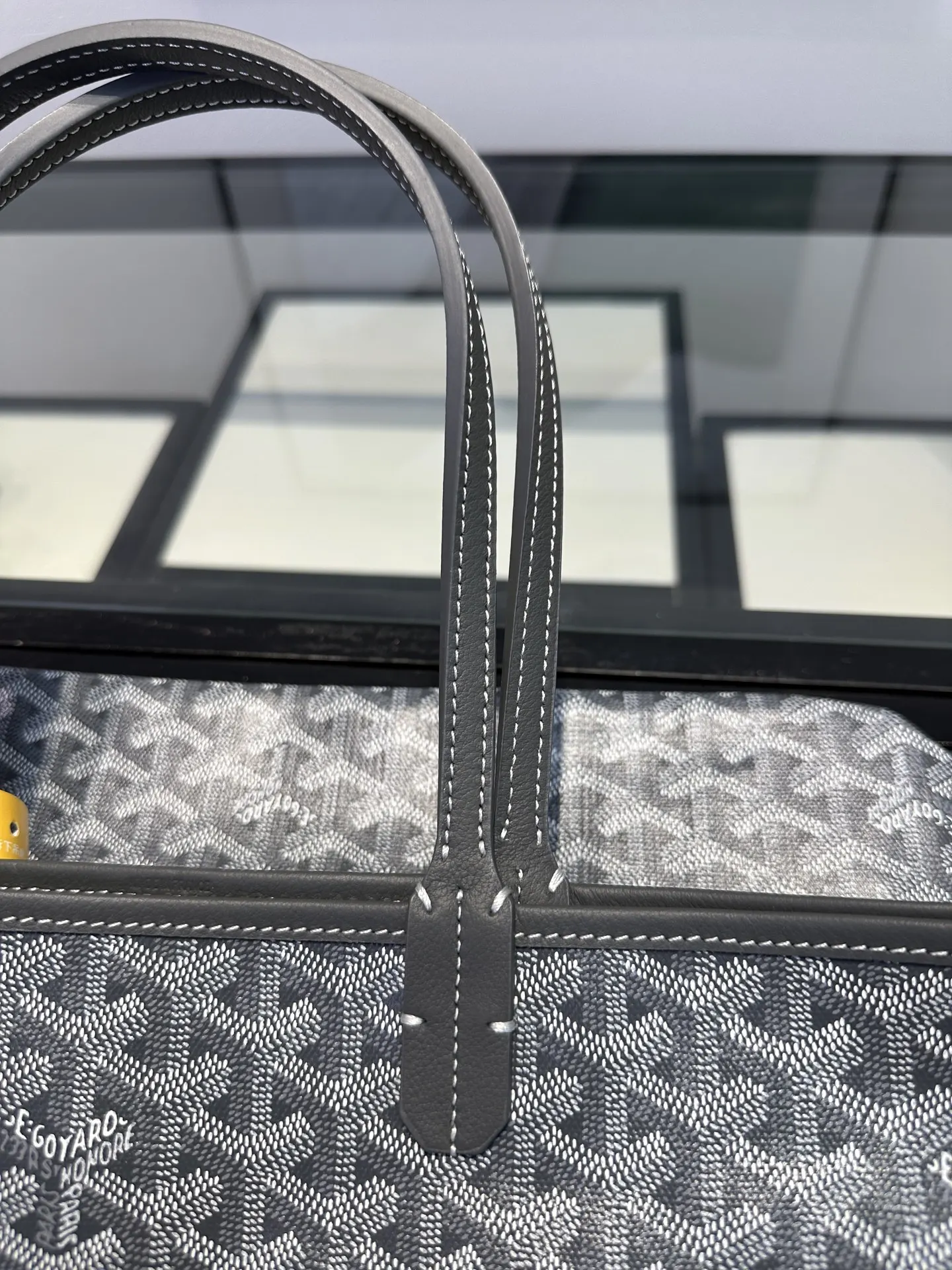 Goyard 灰色 戈雅 托特包购物袋 灰色 中号尺寸 大小 大容量托特款