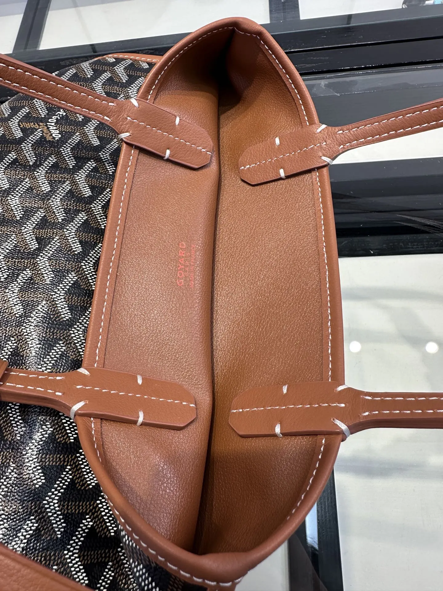 Goyard 棕色 小牛皮 托特包 大容量托特款