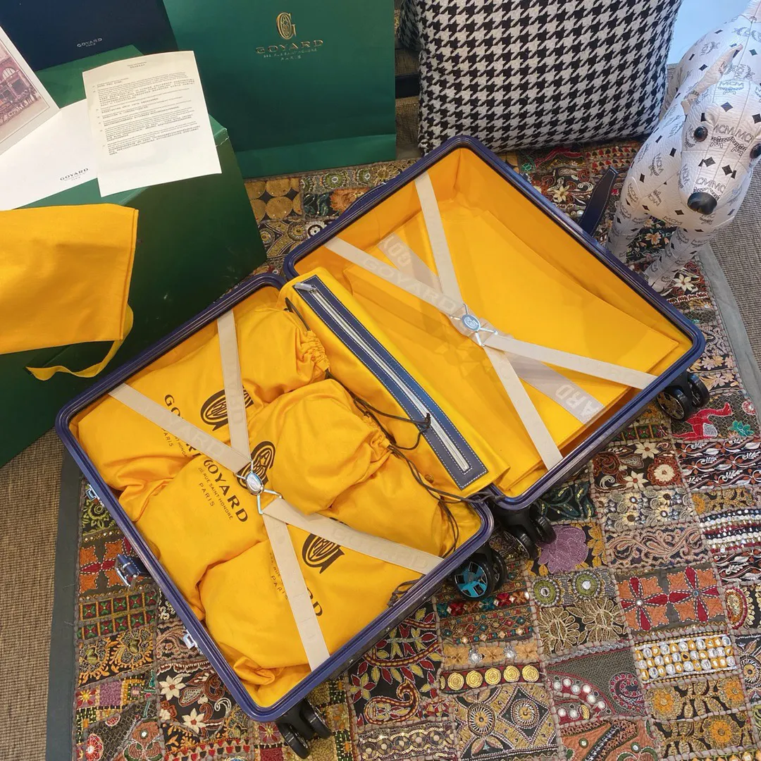 Goyard 黑色 白色 行李箱 旅行拉杆款 轻便出行款