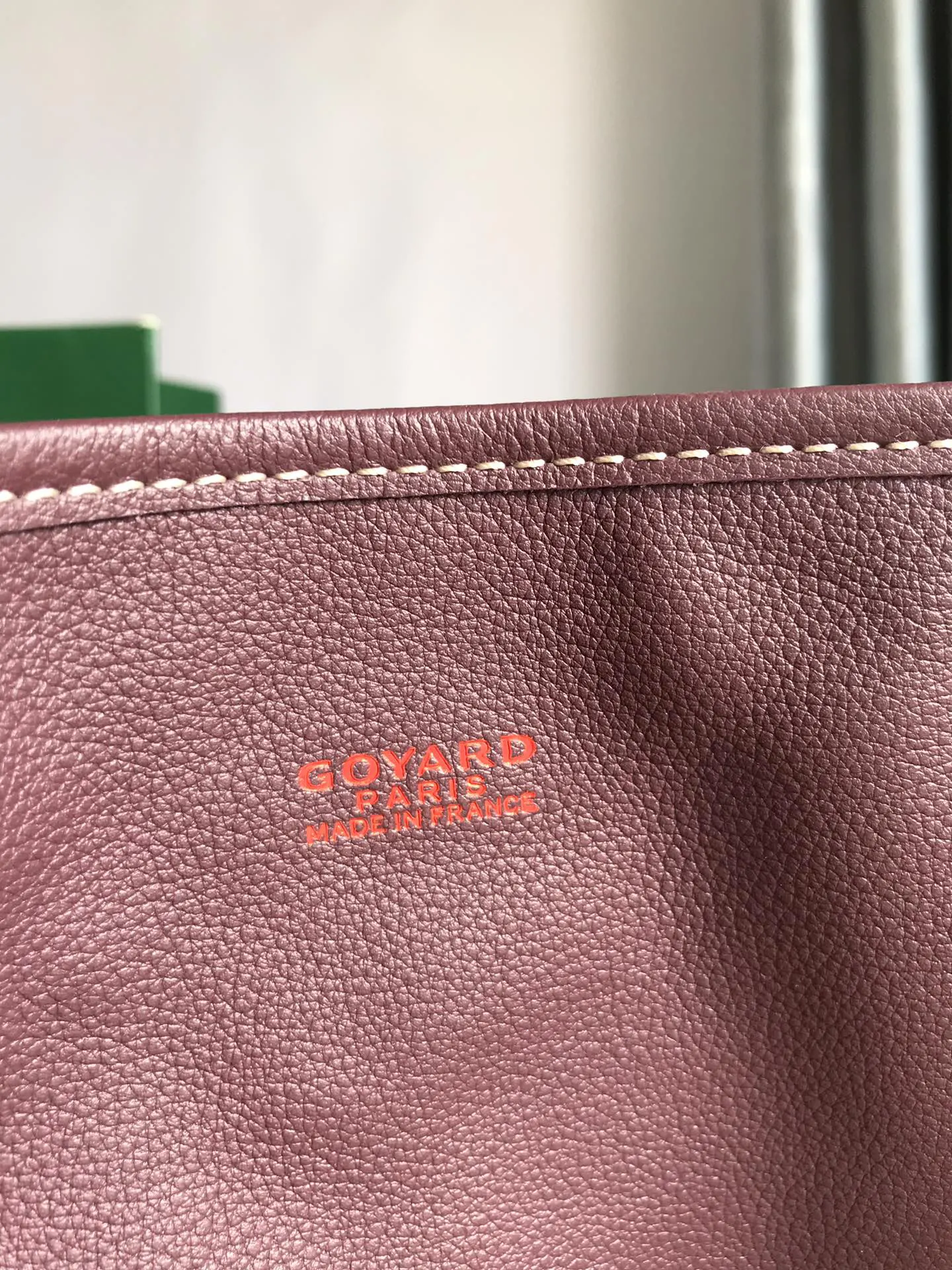 Goyard 白色 深藍 小牛皮 托特包 大容量托特款