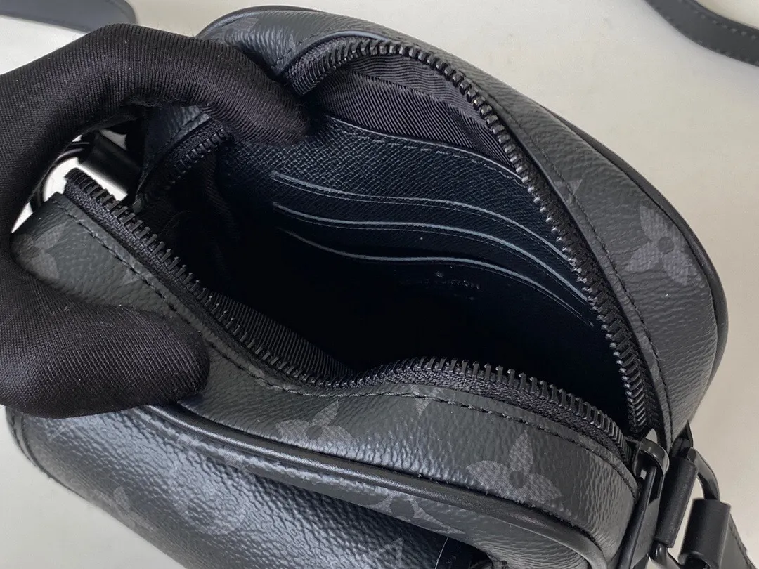 LV 黑色压纹小方包 单肩斜挎款｜ORBUYBAG 岚奢包高端时尚精品