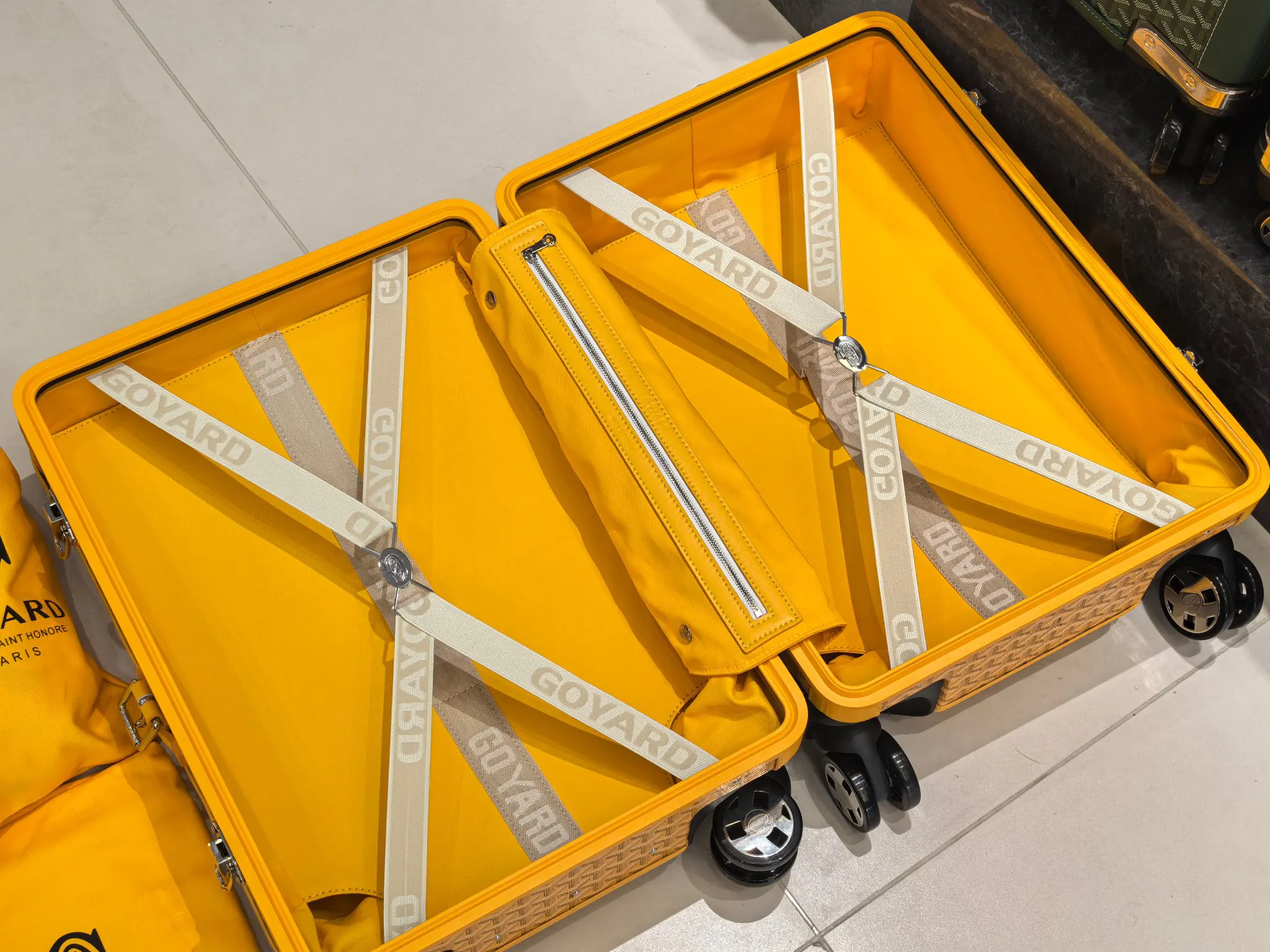 Goyard 戈雅 寸登机箱 全手工精心打造 行李箱 旅行拉杆款 輕便出行款