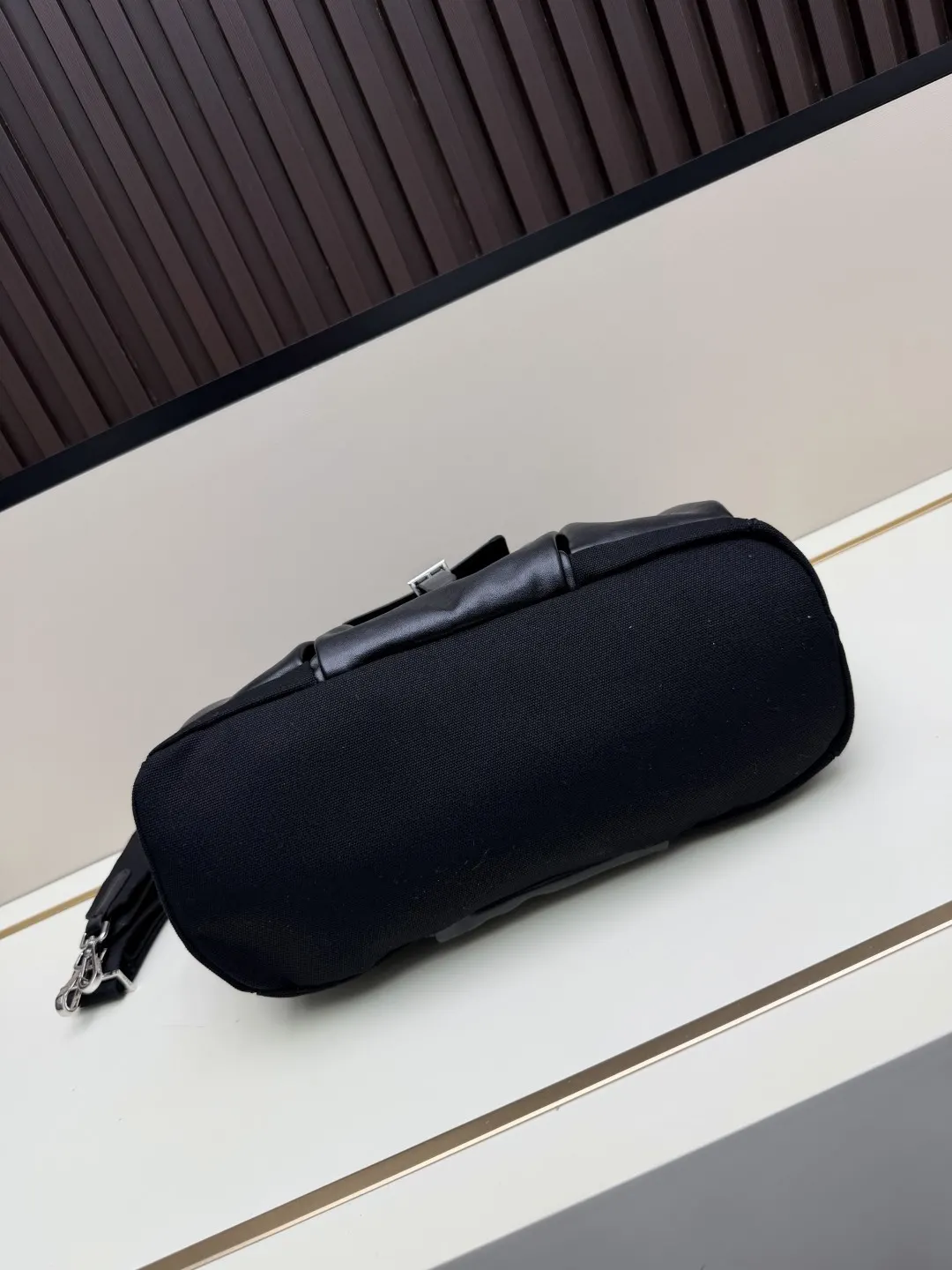 Prada Brown Crossbody Bag Commuter Canvas