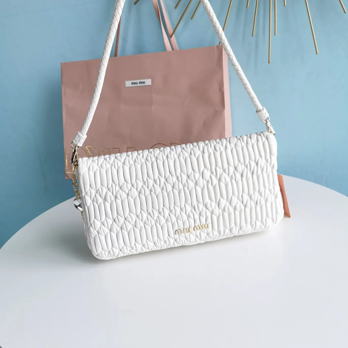 White Backpack