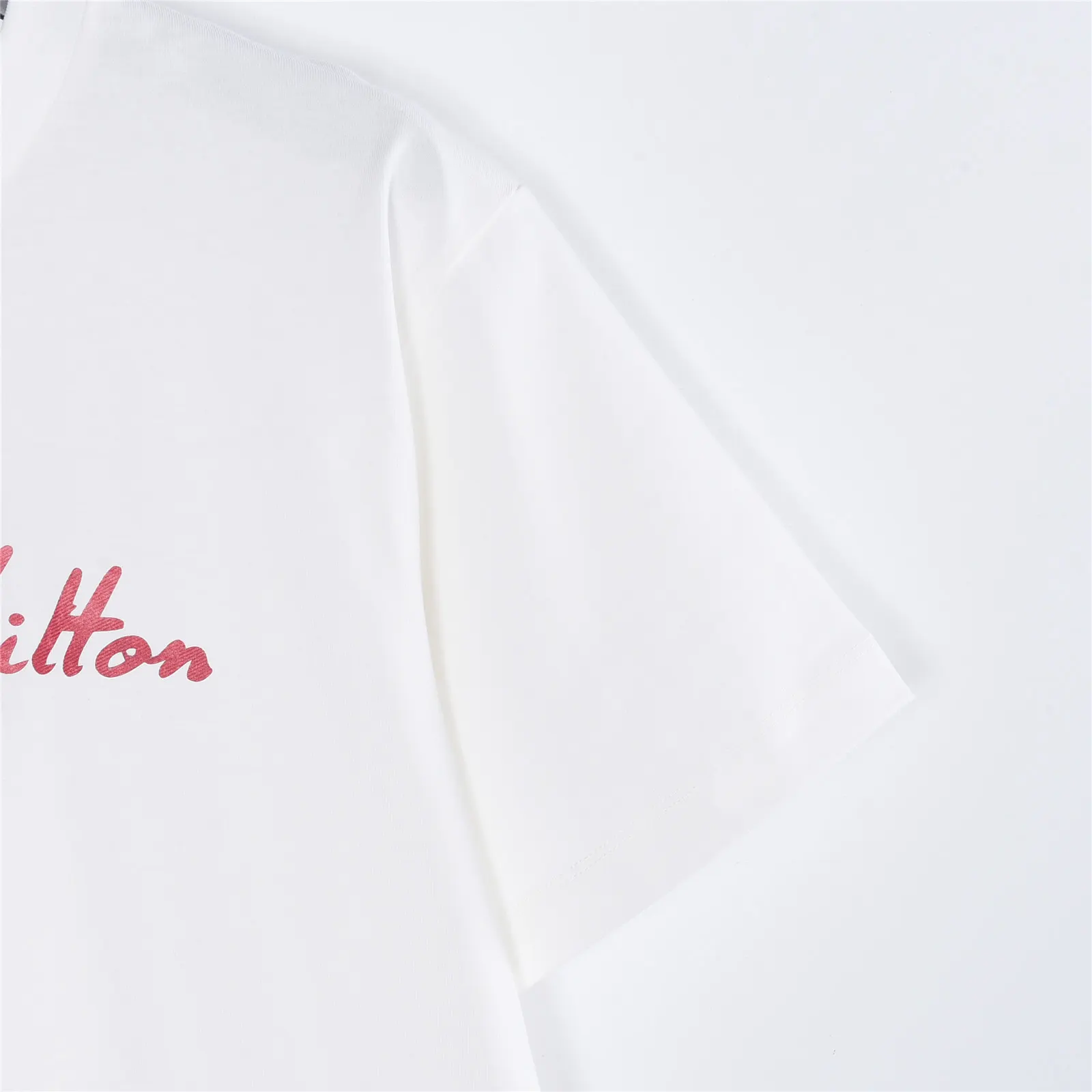 Louis Vuitton 粉色 字母 水洗 短袖T恤