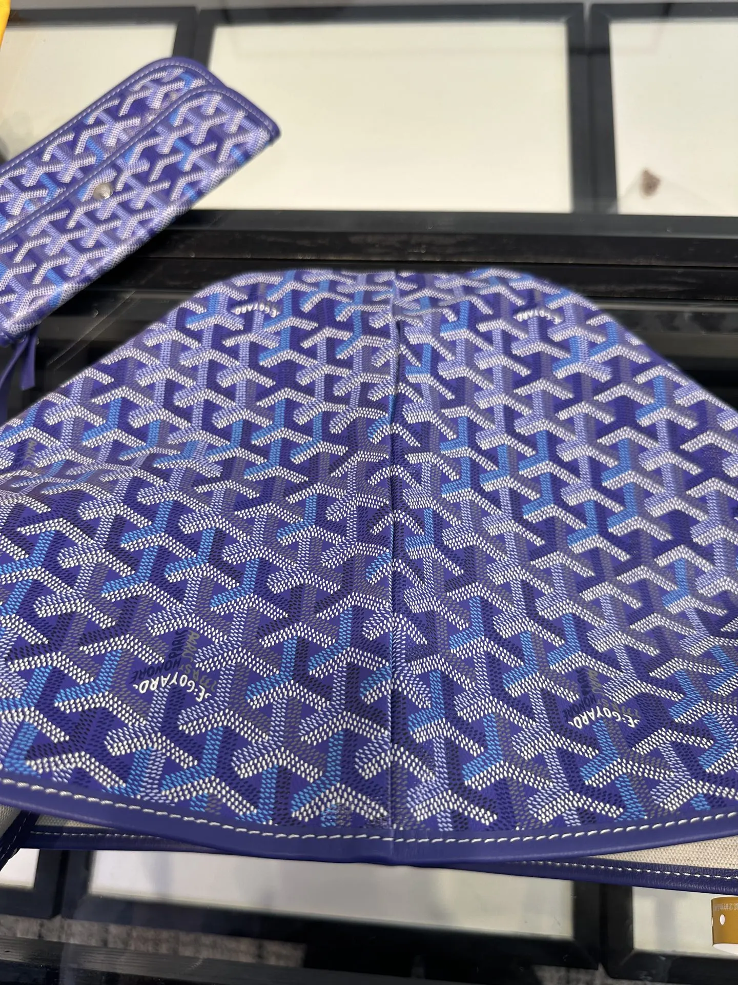 Goyard 戈雅 托特包购物袋 四季炫彩限定色 蓝莓紫 大容量托特款