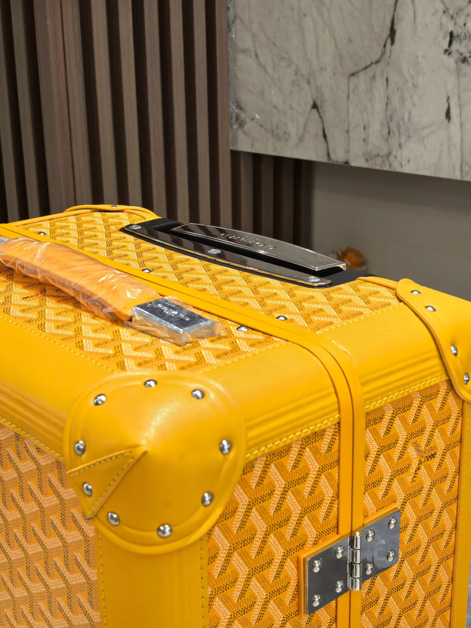 Goyard 戈雅 寸登机箱 全手工精心打造 行李箱 旅行拉杆款 輕便出行款