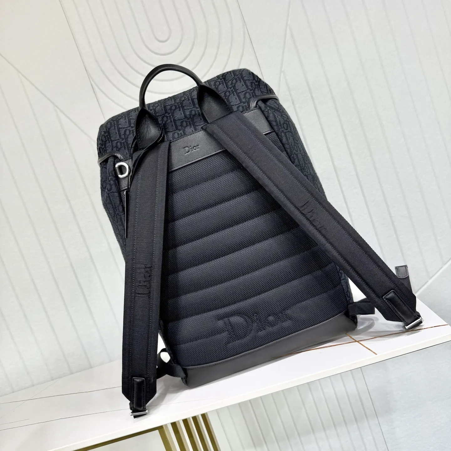 Dior Black Backpack Leather