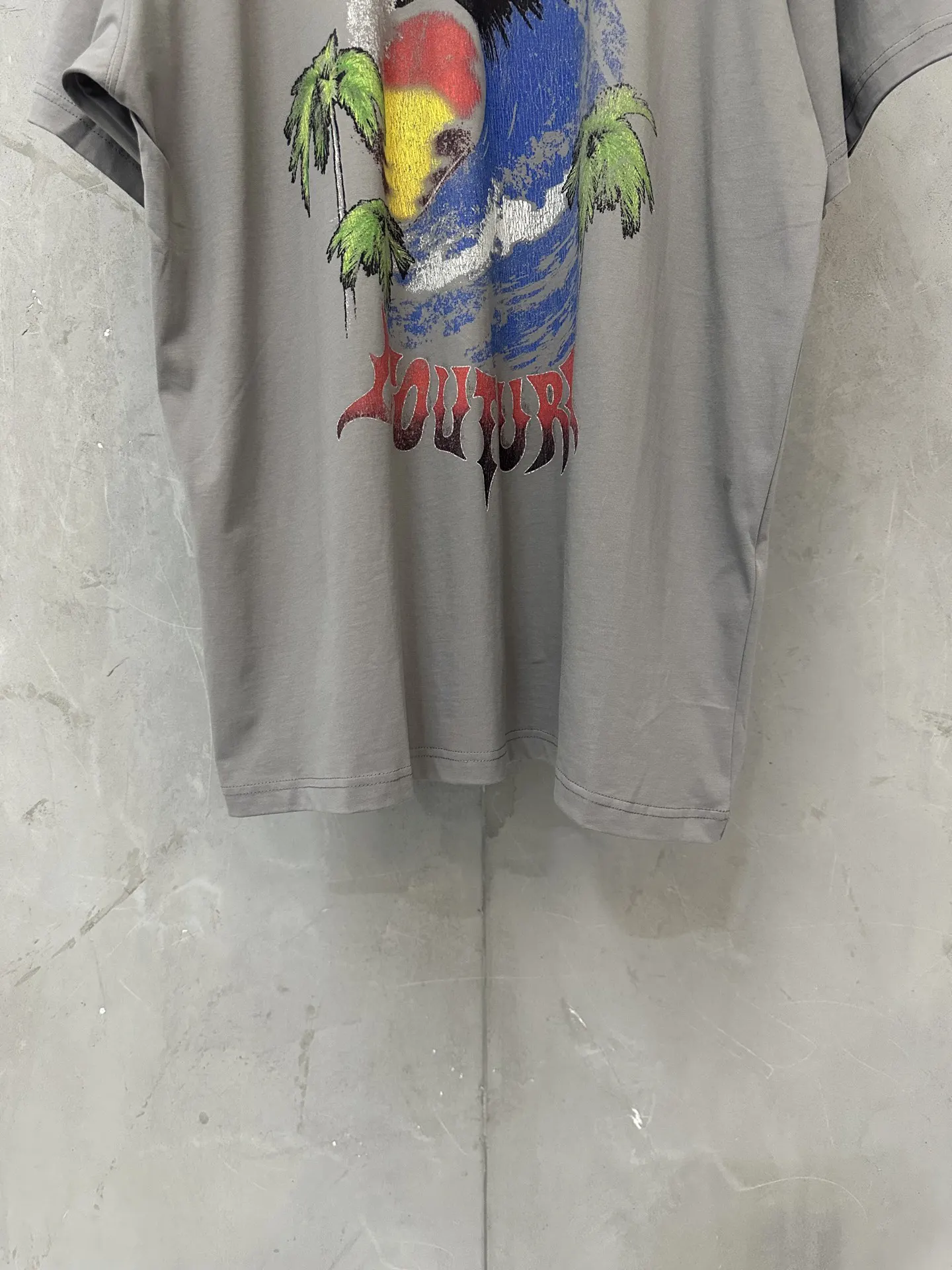 Balenciaga 26SS 印花 短袖T恤 街头休闲款