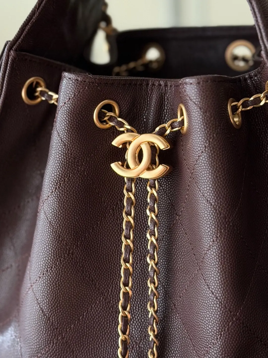 CHANEL Hobo 牛皮 腋下包 复古腋下背款
