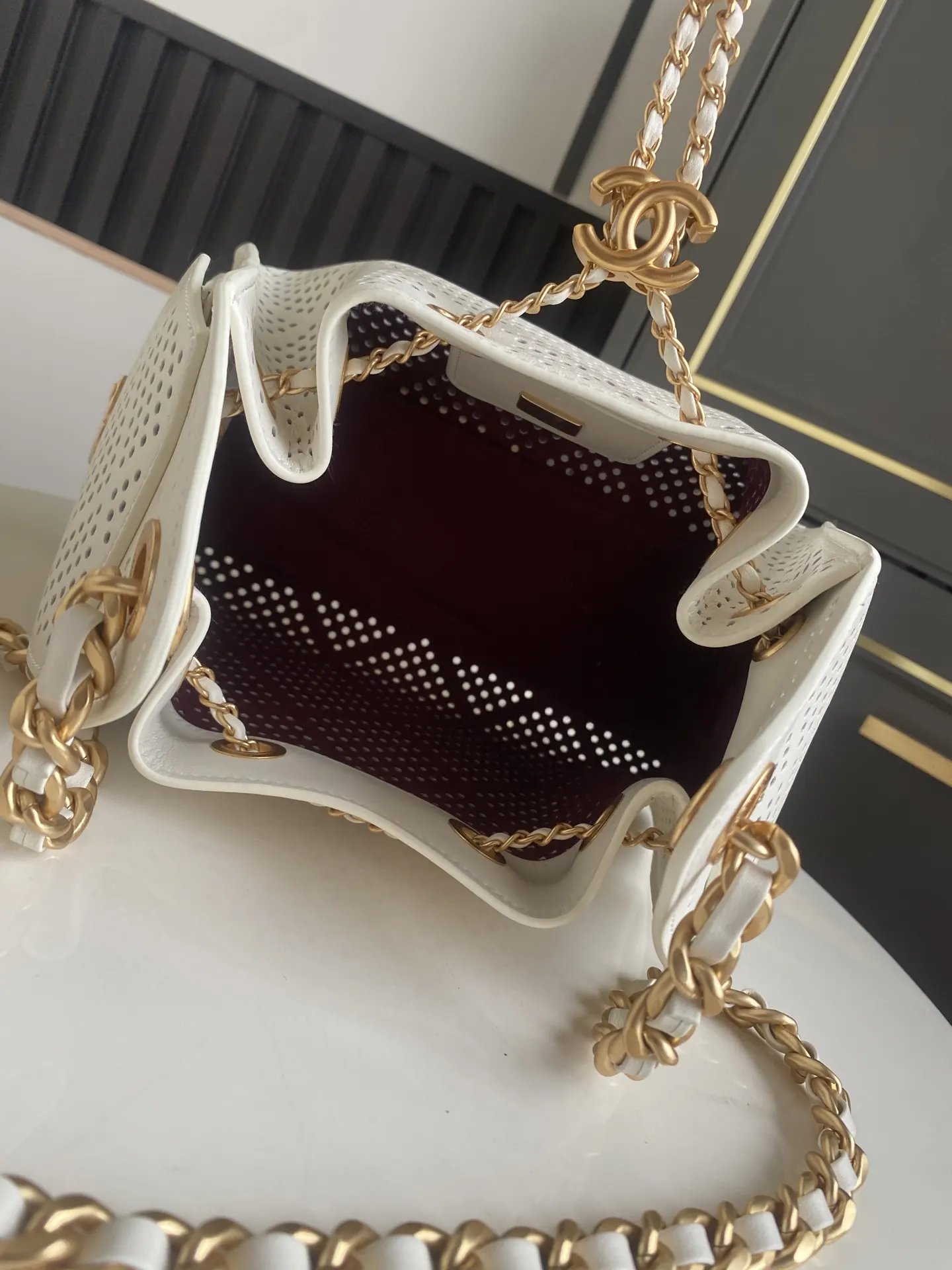 CHANEL Hobo 小牛皮 腋下包 复古腋下背款