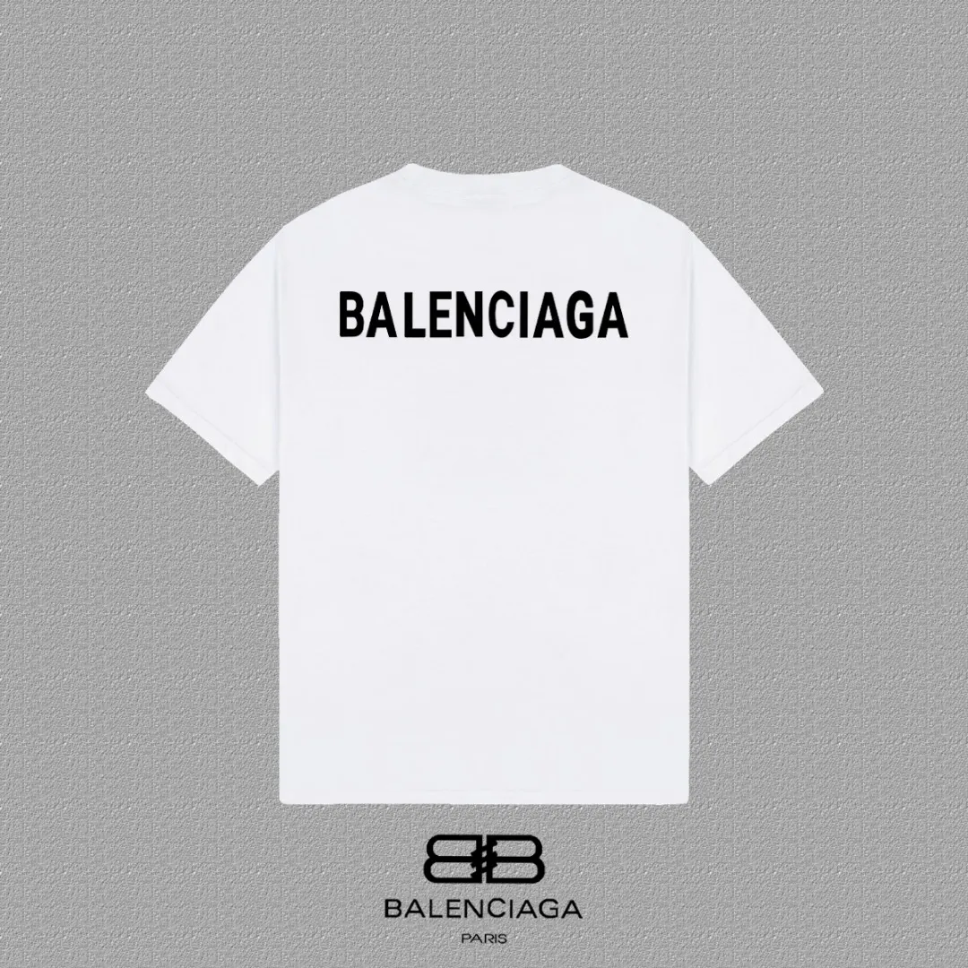 Balenciaga 黑色 純棉 Logo 短袖T恤(數字2) Balenciaga 黑色 純棉 Logo 短袖T恤(數字2)