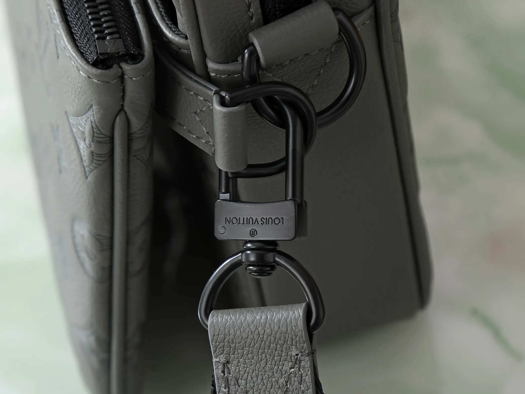 LV Trio Messenger black and gray color scheme messenger bag Image 11 LV Trio Messenger black and gray color scheme messenger bag Image 11