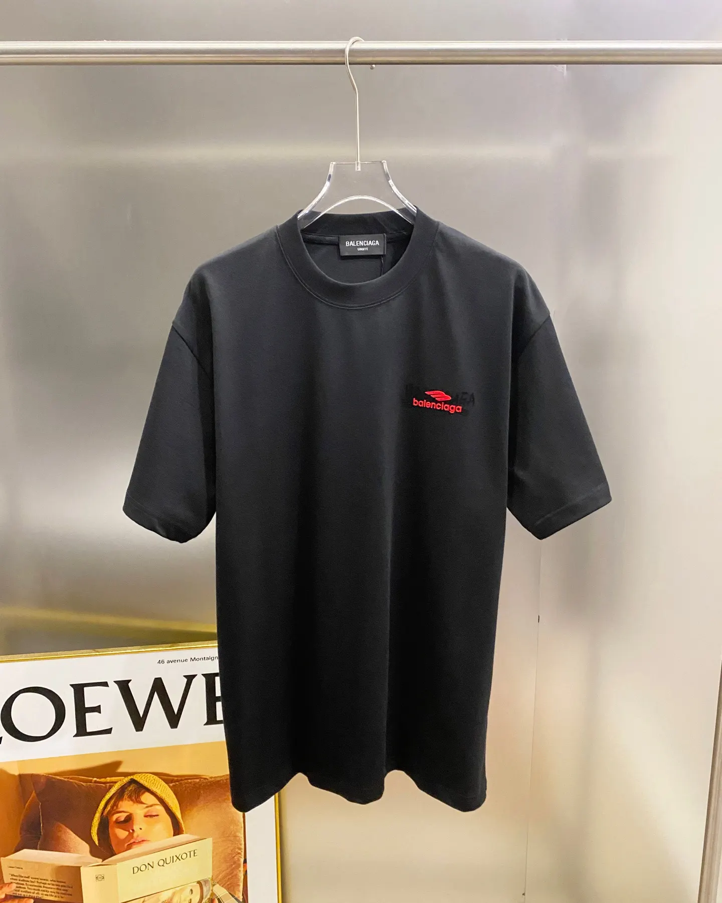 Balenciaga 红色/黑色 印花 T恤