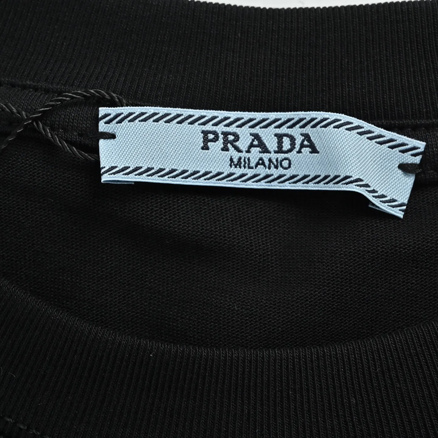 Prada Letter Short Sleeve T-Shirt