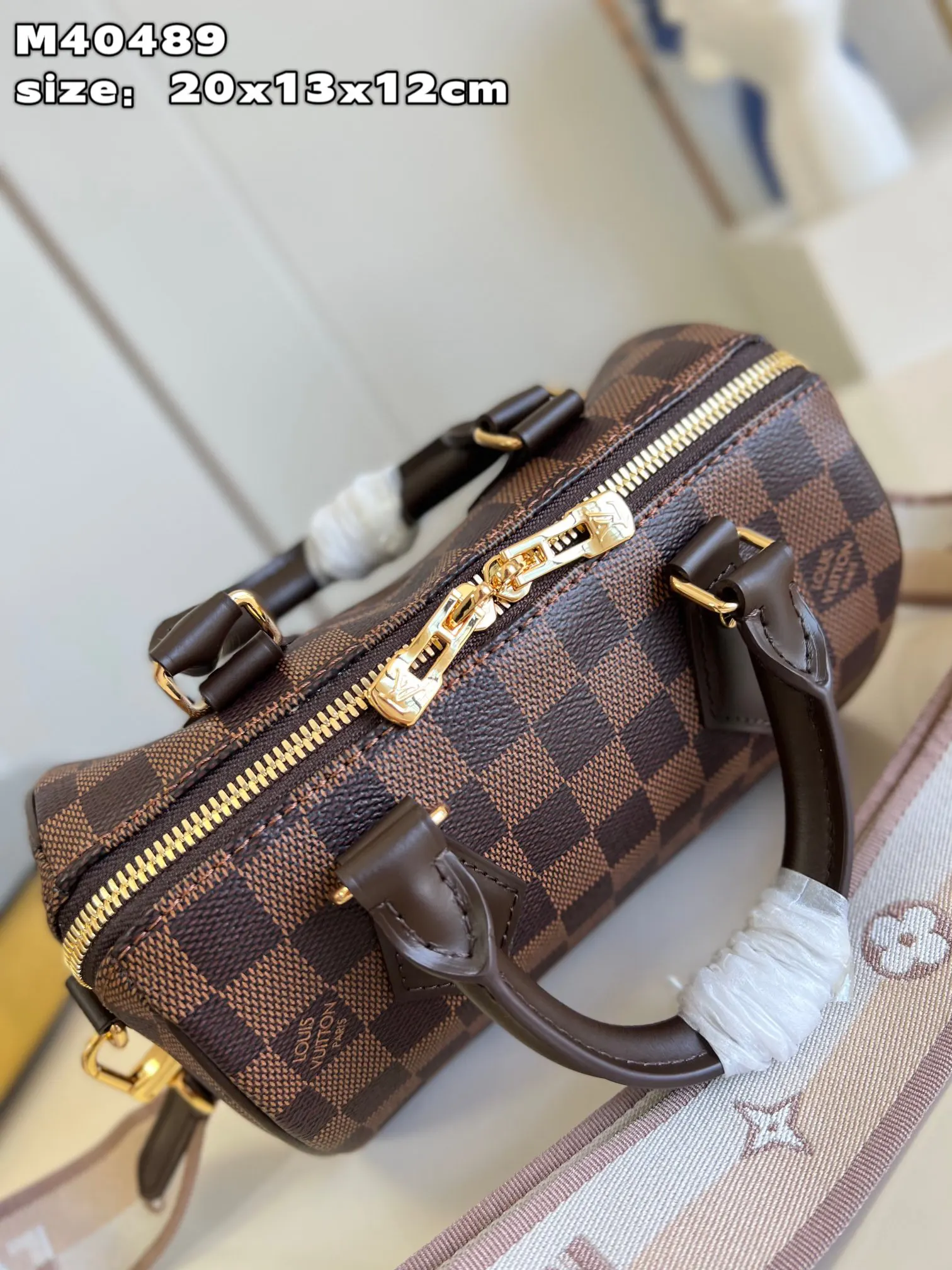LV Speedy 牛皮 旅行袋 大容量旅行款