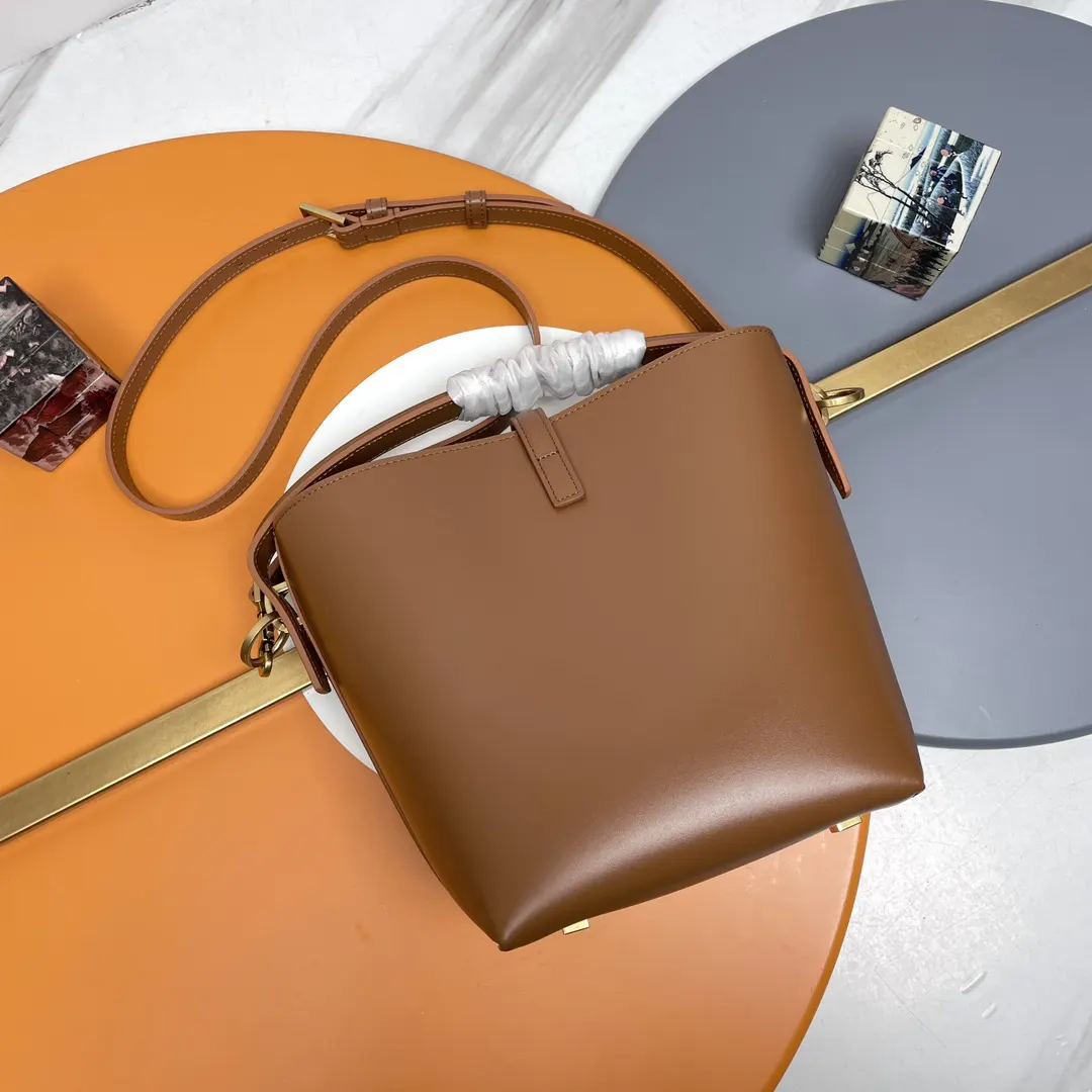 Bucket Bag Casual Leather