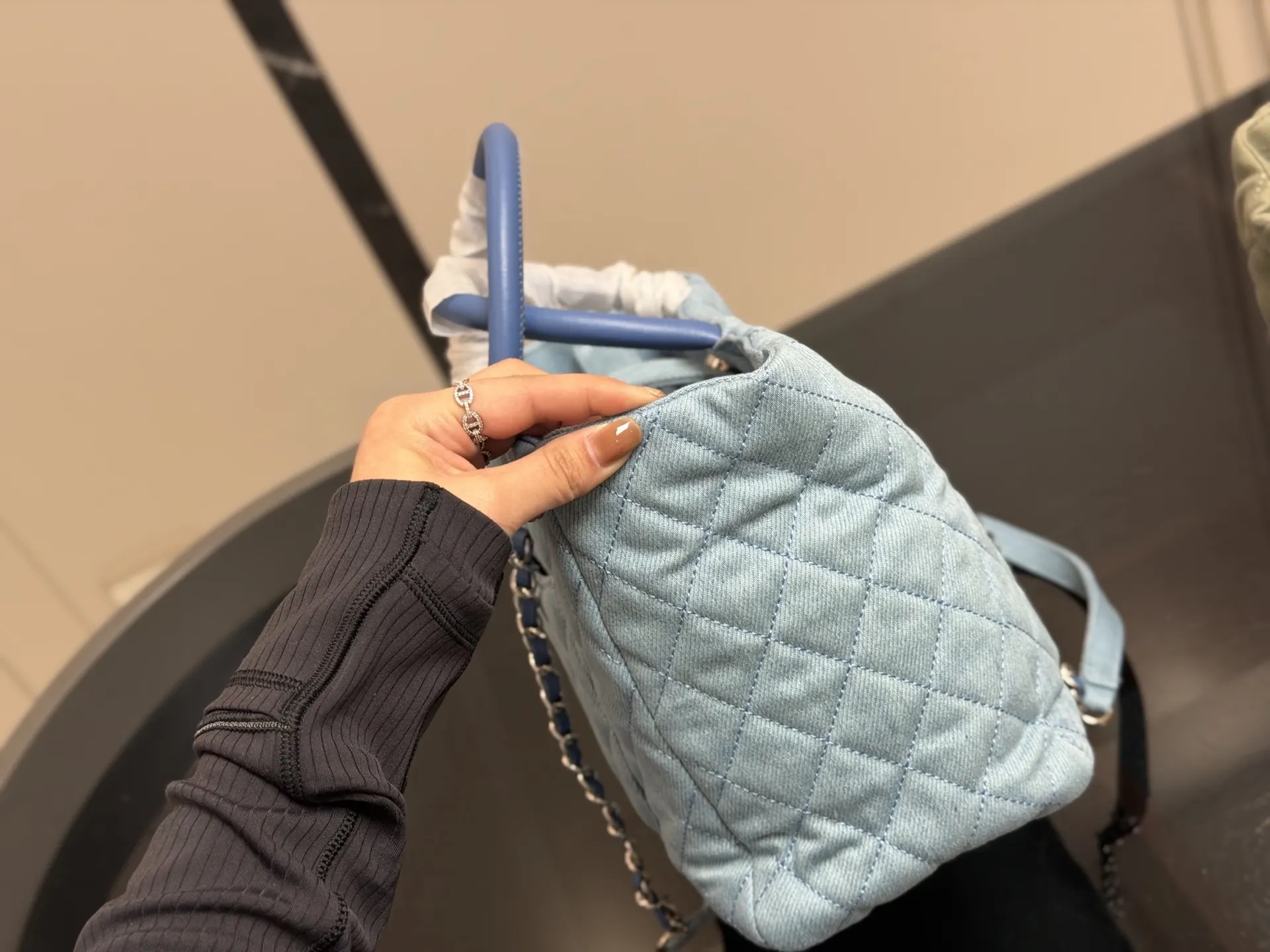 CHANEL 链条托特包 复古优雅 链条托特包 复古 大容量托特款