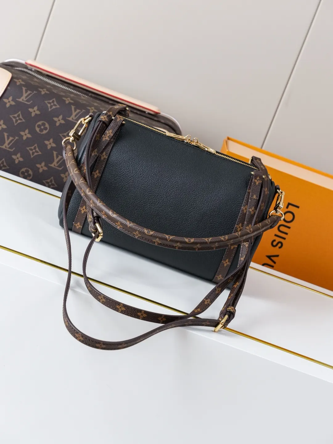 LV Keepall 牛皮 旅行袋 大容量旅行款
