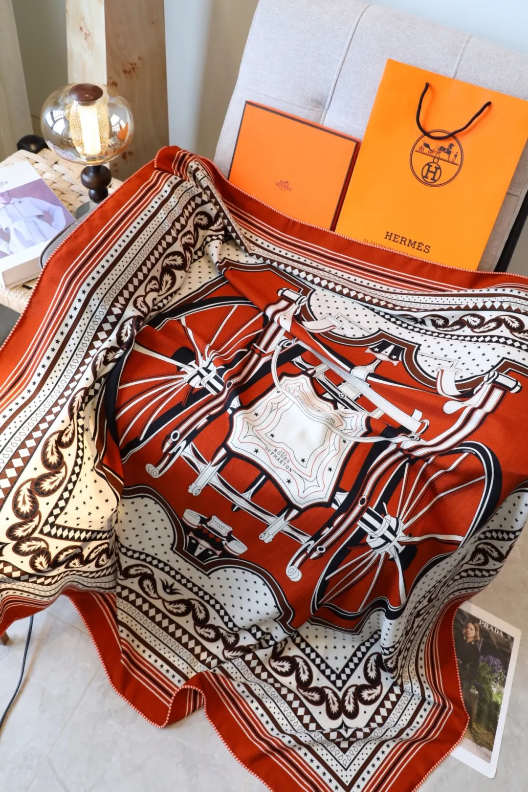 Hermes 羊绒 披肩 保暖披肩款 款2