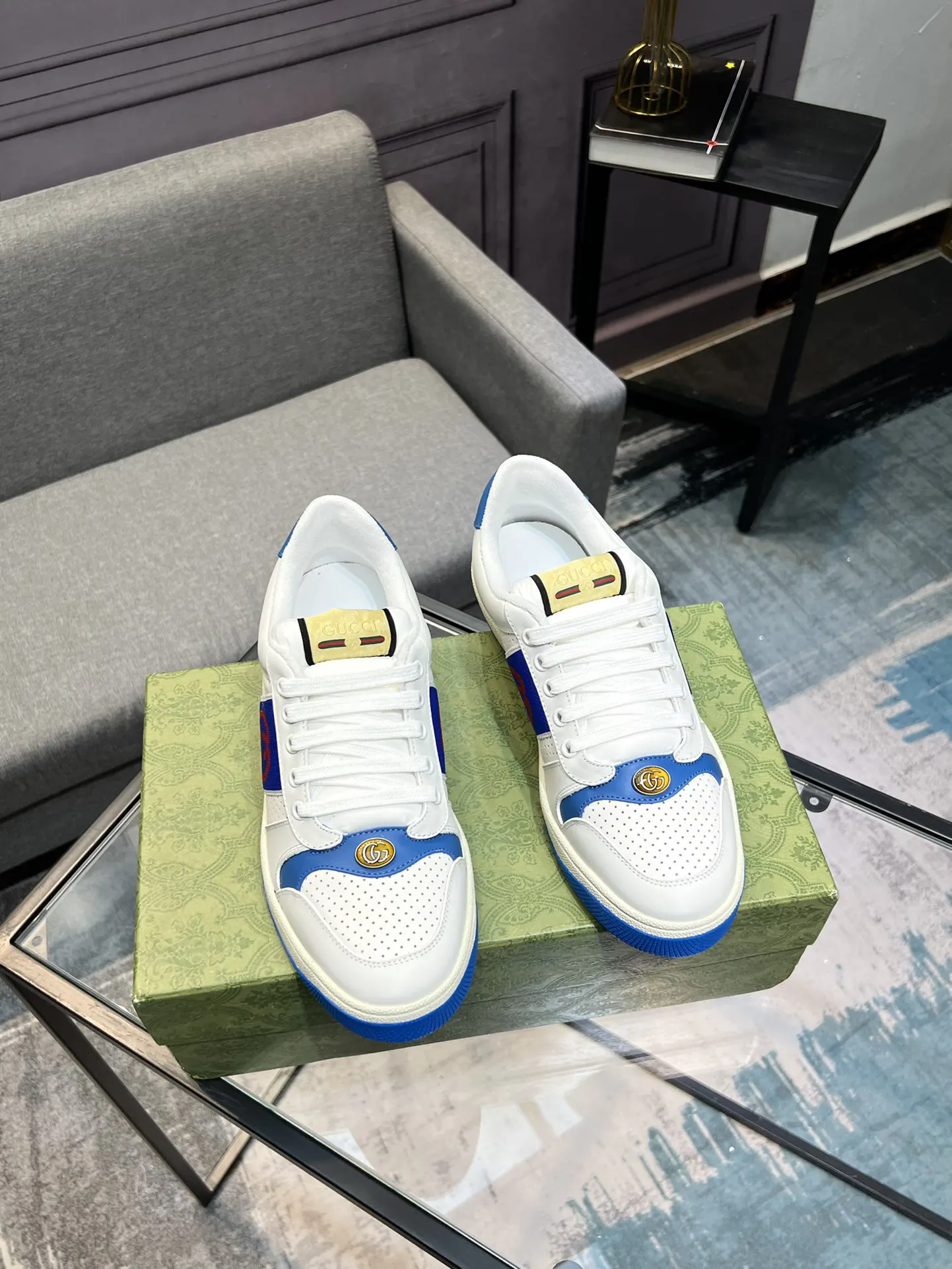 Gucci Logo休闲运动鞋