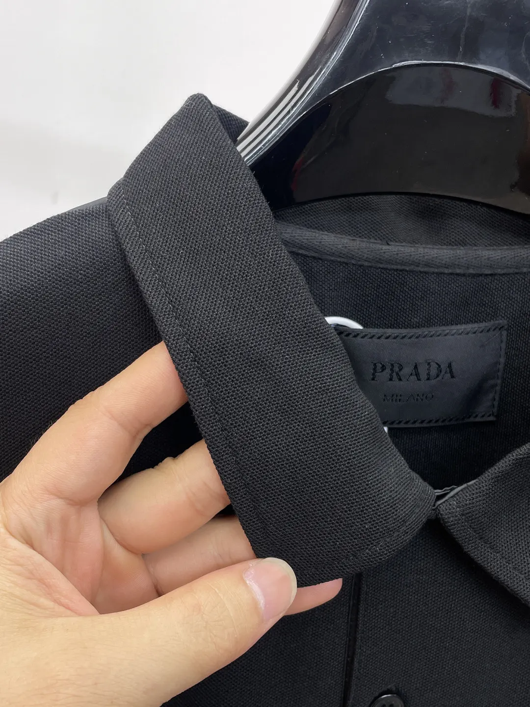 Prada 刺绣 印花 Polo衫