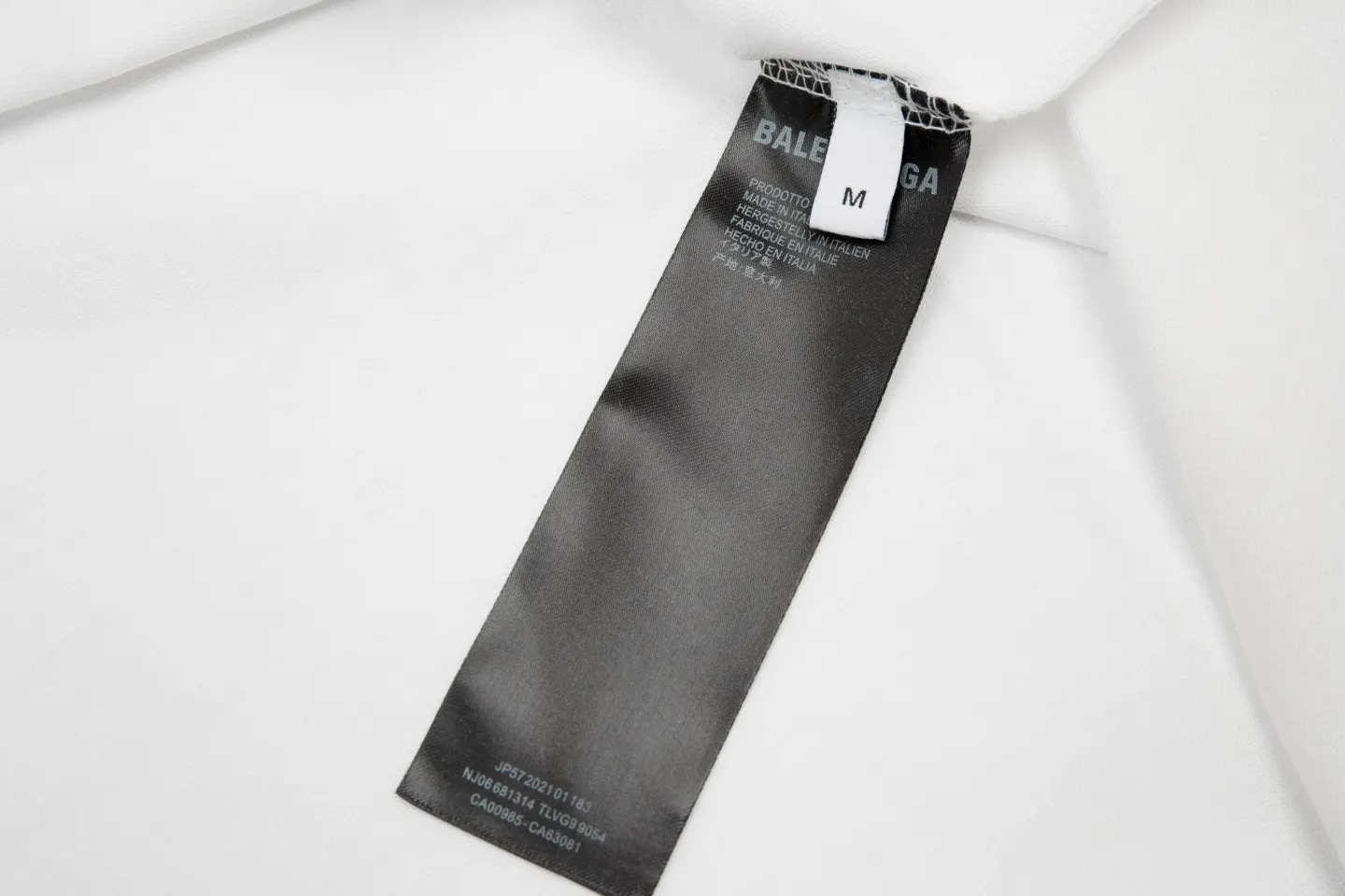Balenciaga Black Short Sleeve T-Shirt Loose