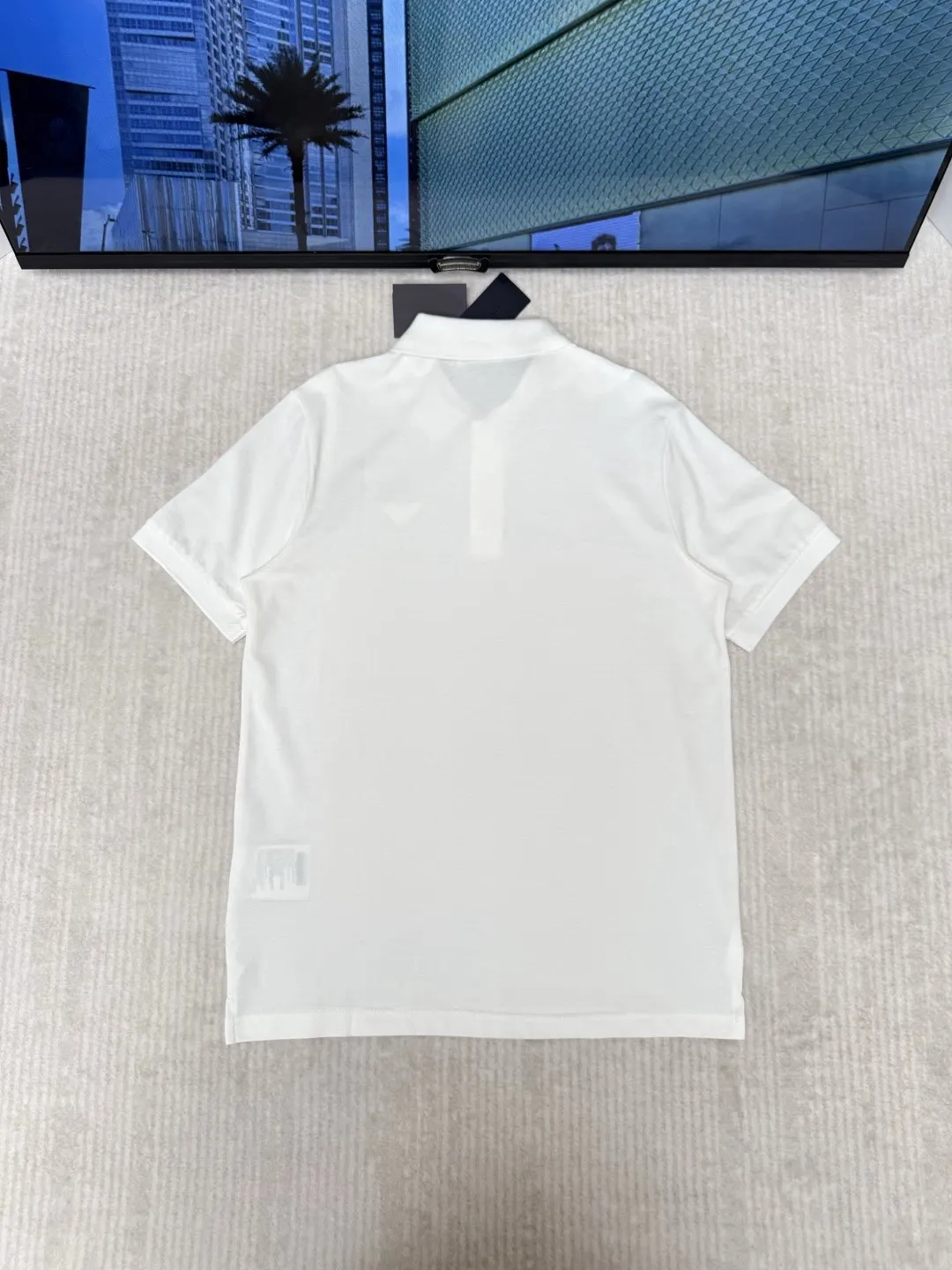 Prada 棉质 三角标 Polo衫