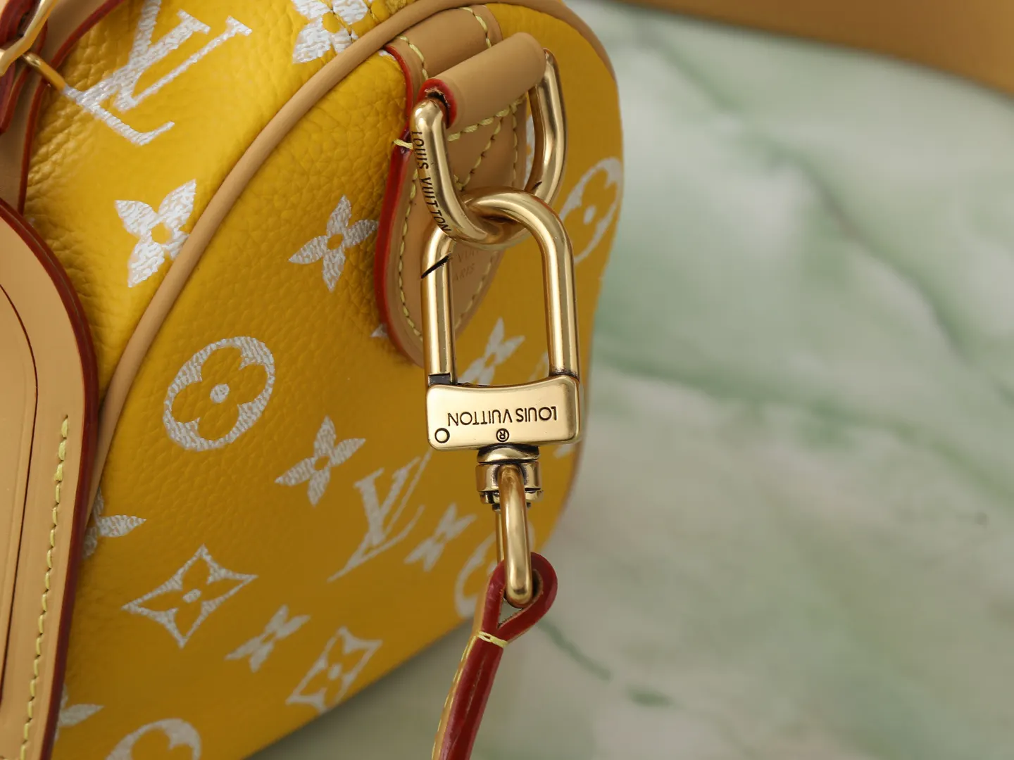 LV Speedy 蓝黄配色 手袋 复古款｜ORBUYBAG 岚奢包高端时尚精品