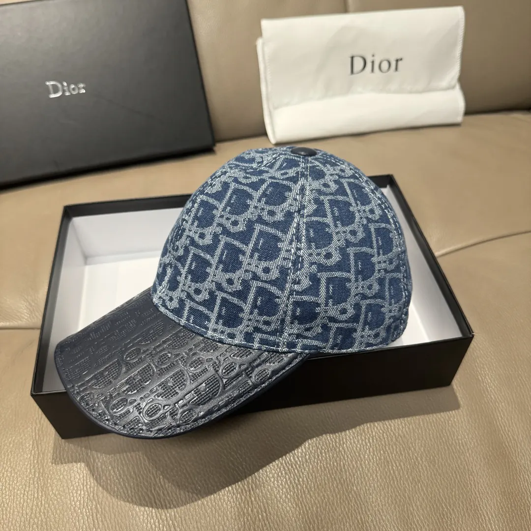 Dior Oblique 蓝色 帽子