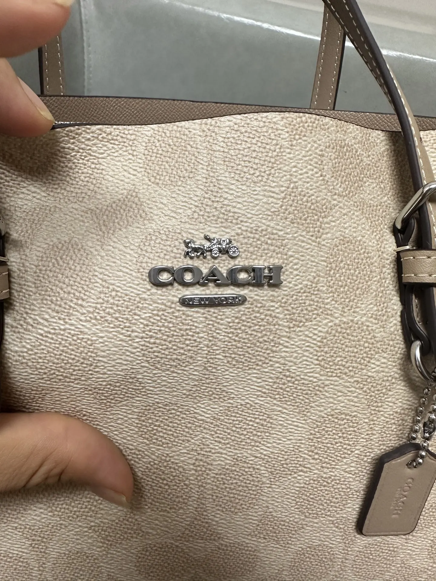 Coach 帆布 托特包 大容量托特款
