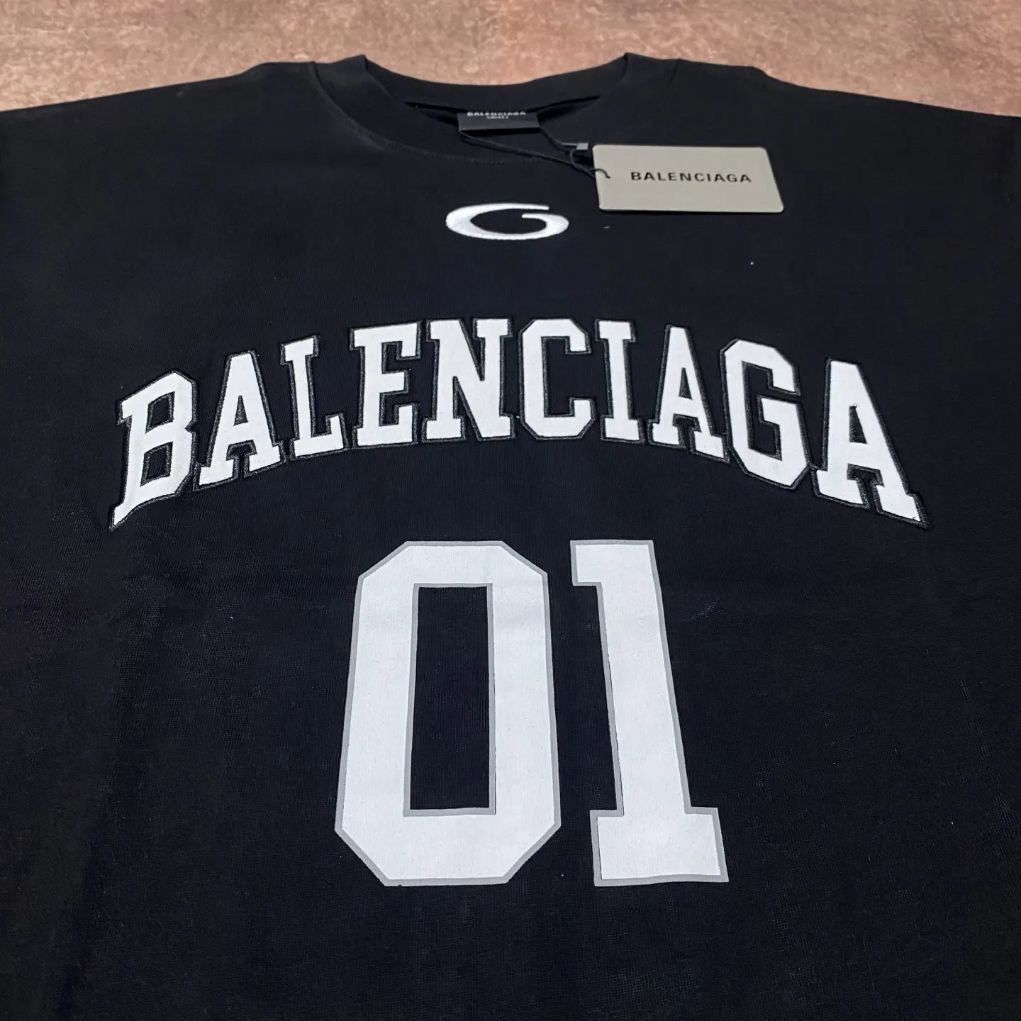 Balenciaga BLCG 純棉 長袖T恤(數字4) Balenciaga BLCG 純棉 長袖T恤(數字4)