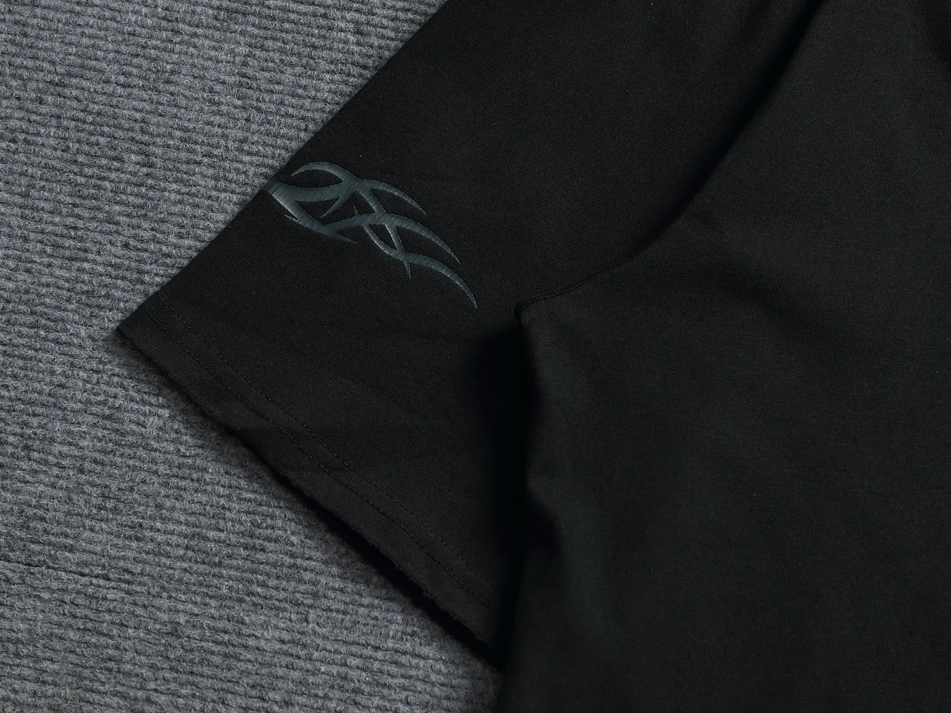 Balenciaga 黑色 Logo 短袖T恤