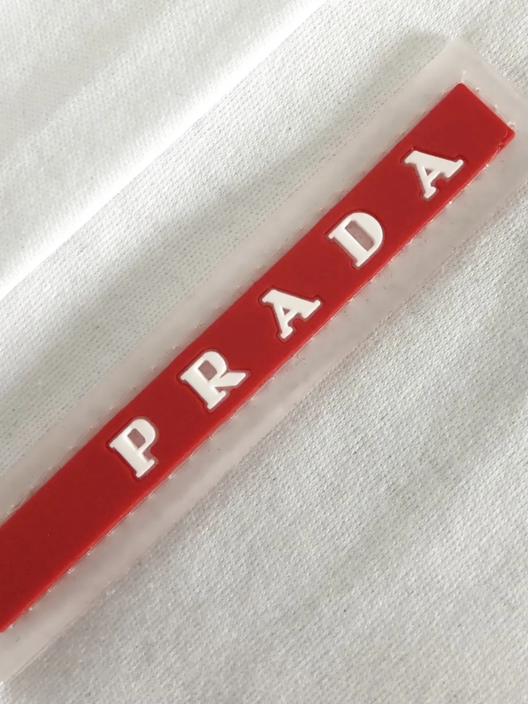 PRADA 棉质 Logo 短袖T恤 休闲百搭款