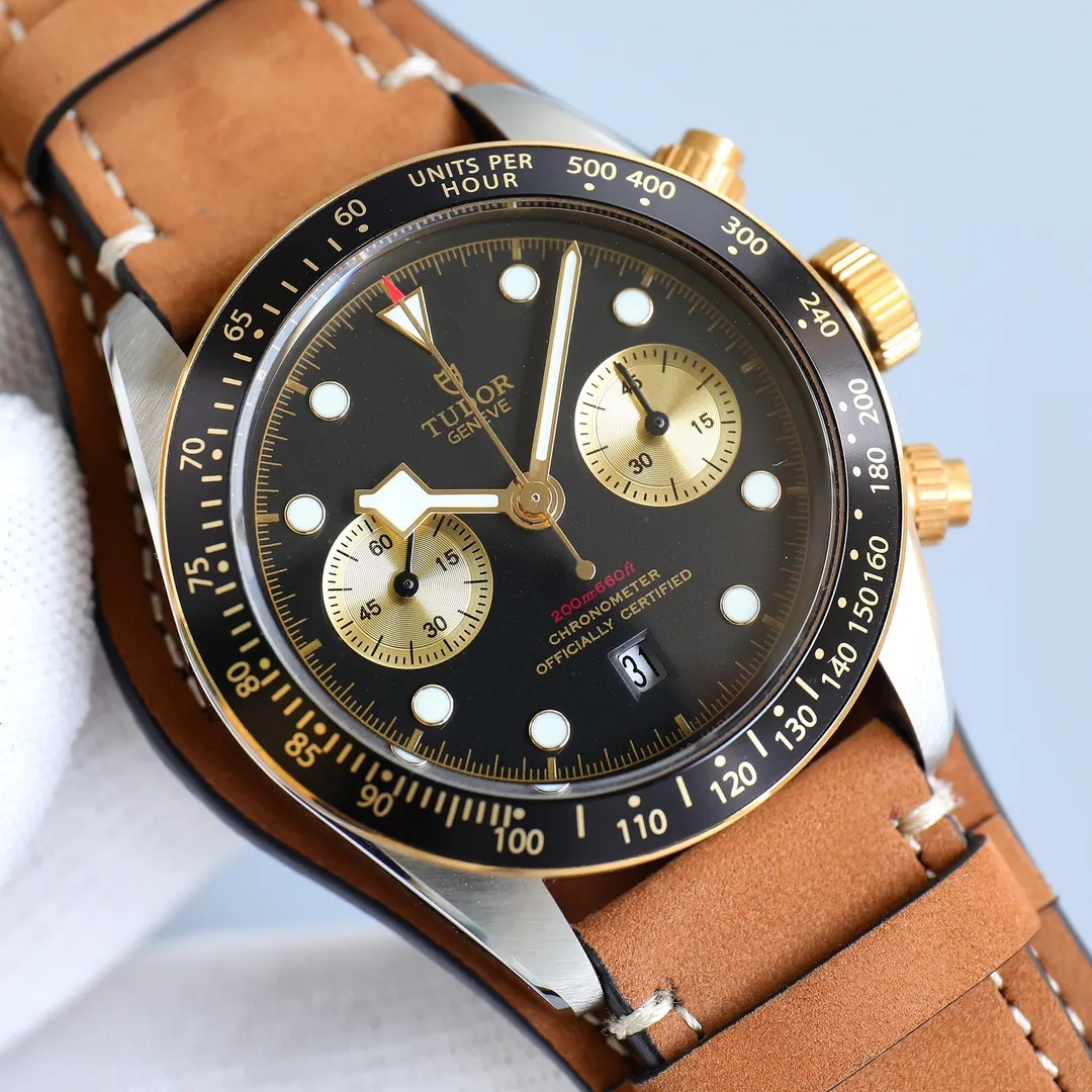 Tudor 帝舵 碧湾计时型 Black Bay Chrono 手錶 經典腕表款