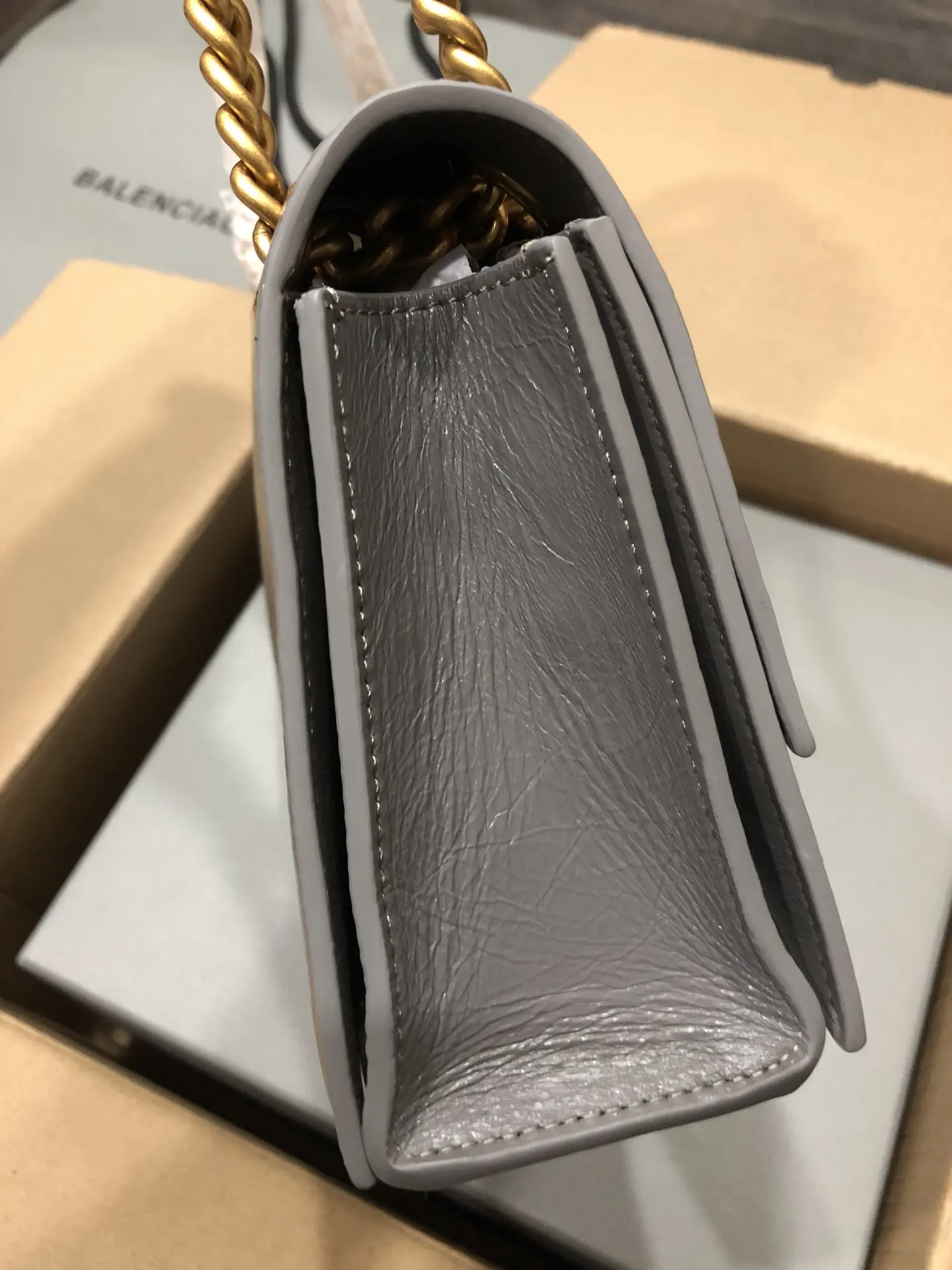 Gray Chain Bag Classic