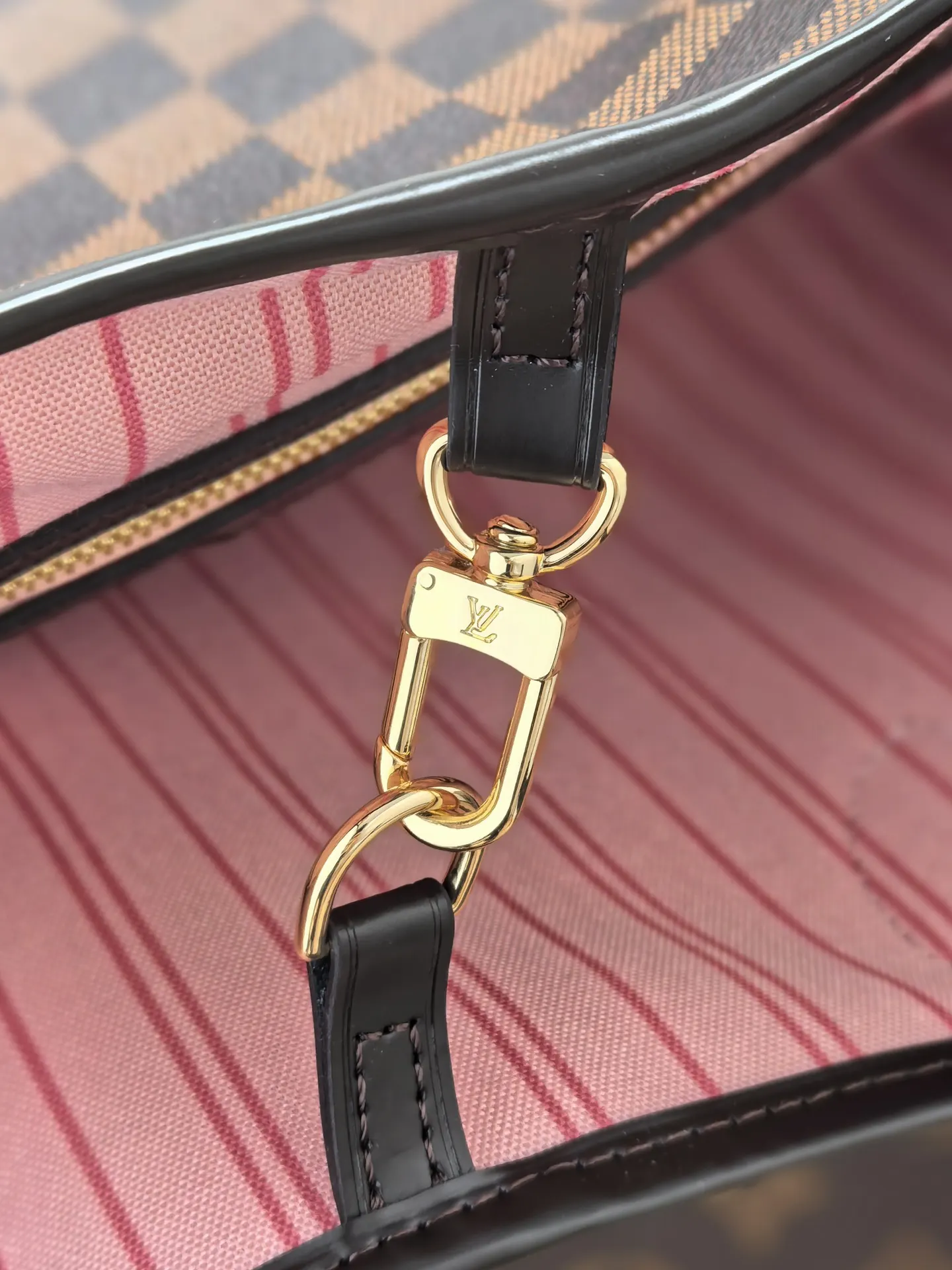 Neverfull 老花 帆布 手拿包 精致手拿款