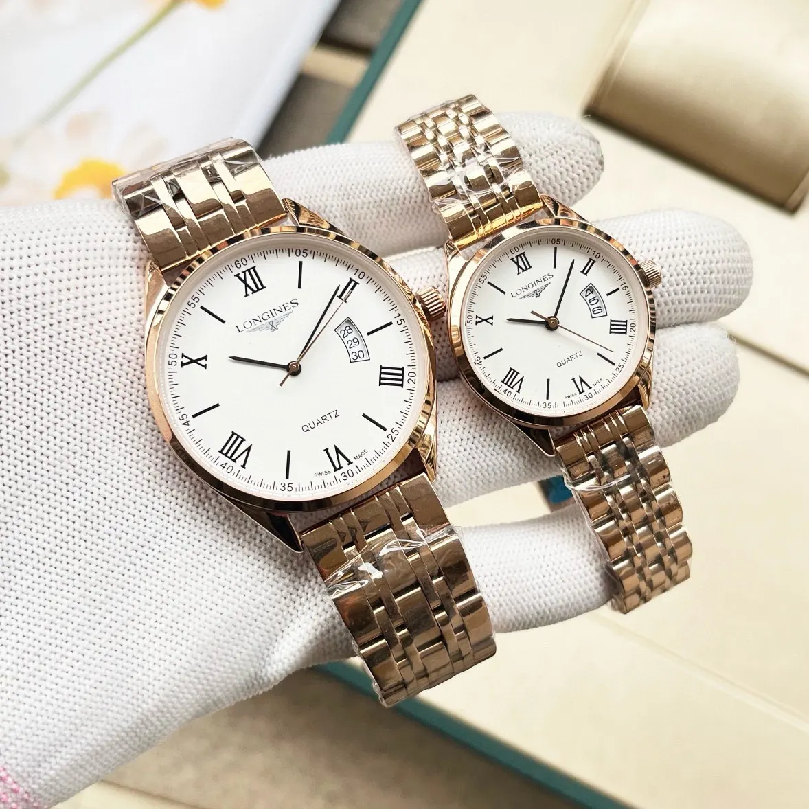 Longines 小牛皮 手表 经典腕表款