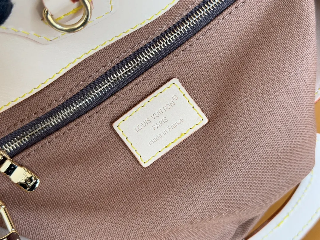 LV 老花 帆布 RIVAGE BB 手袋 水桶包 休闲水桶款