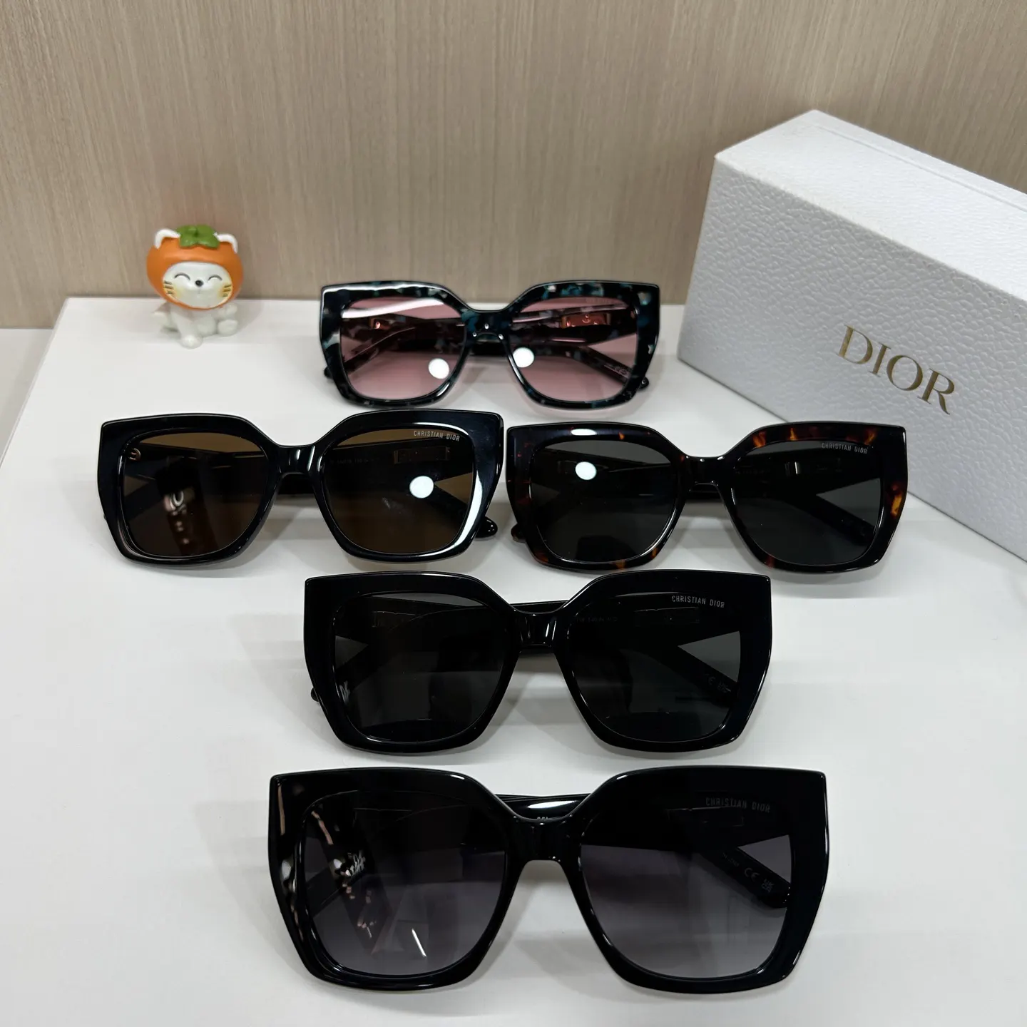 Dior 条纹短袖T恤 休闲通勤