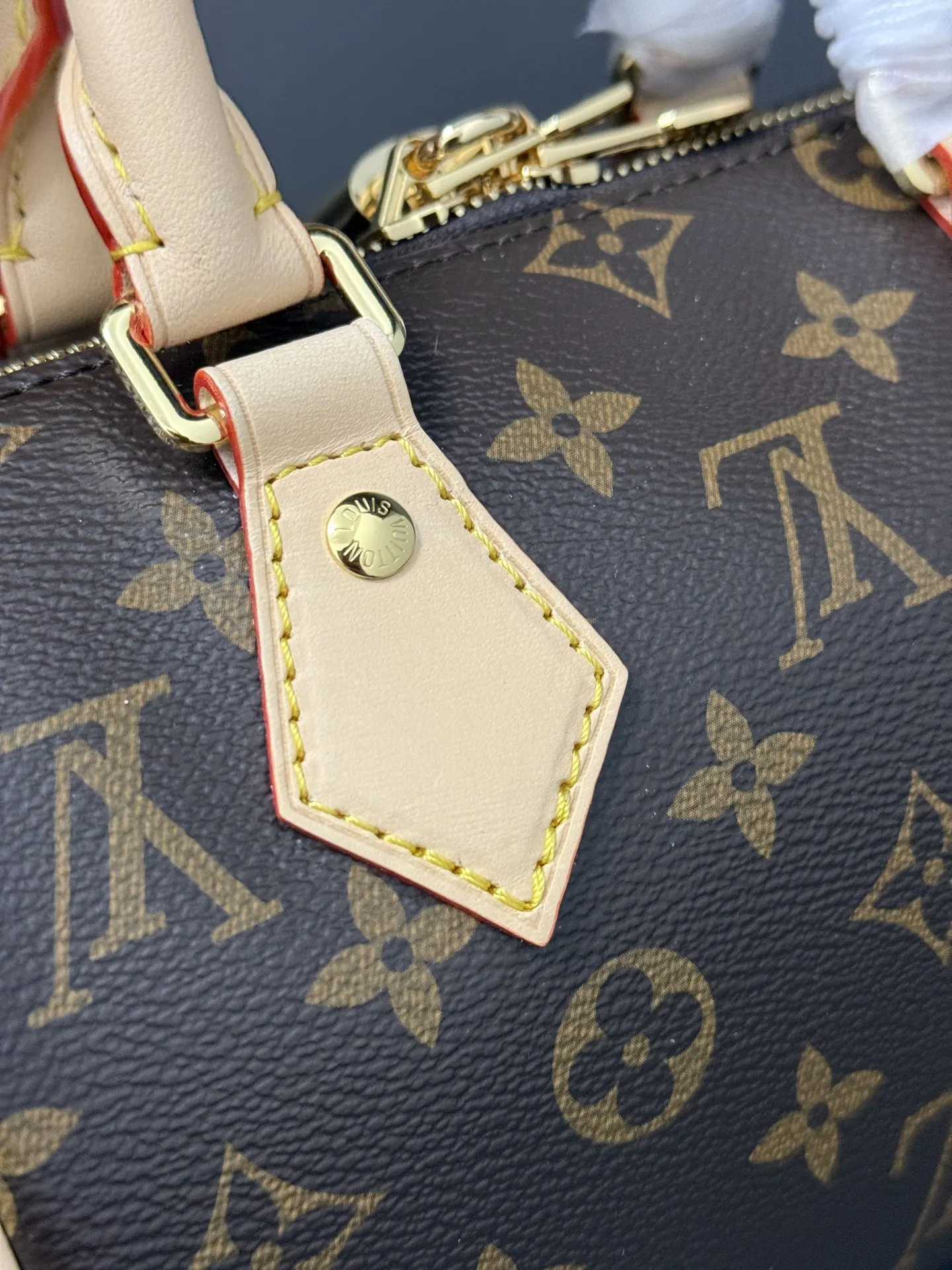 Louis Vuitton Speedy 老花 手提包 实拍款01