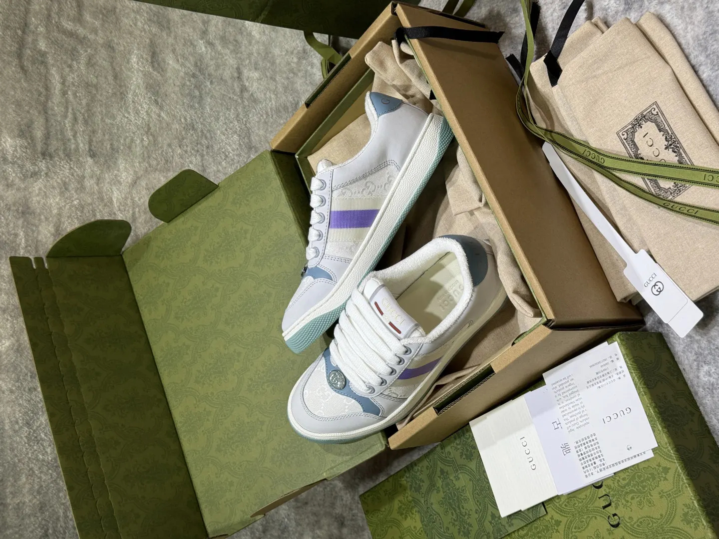Gucci Logo休闲运动鞋